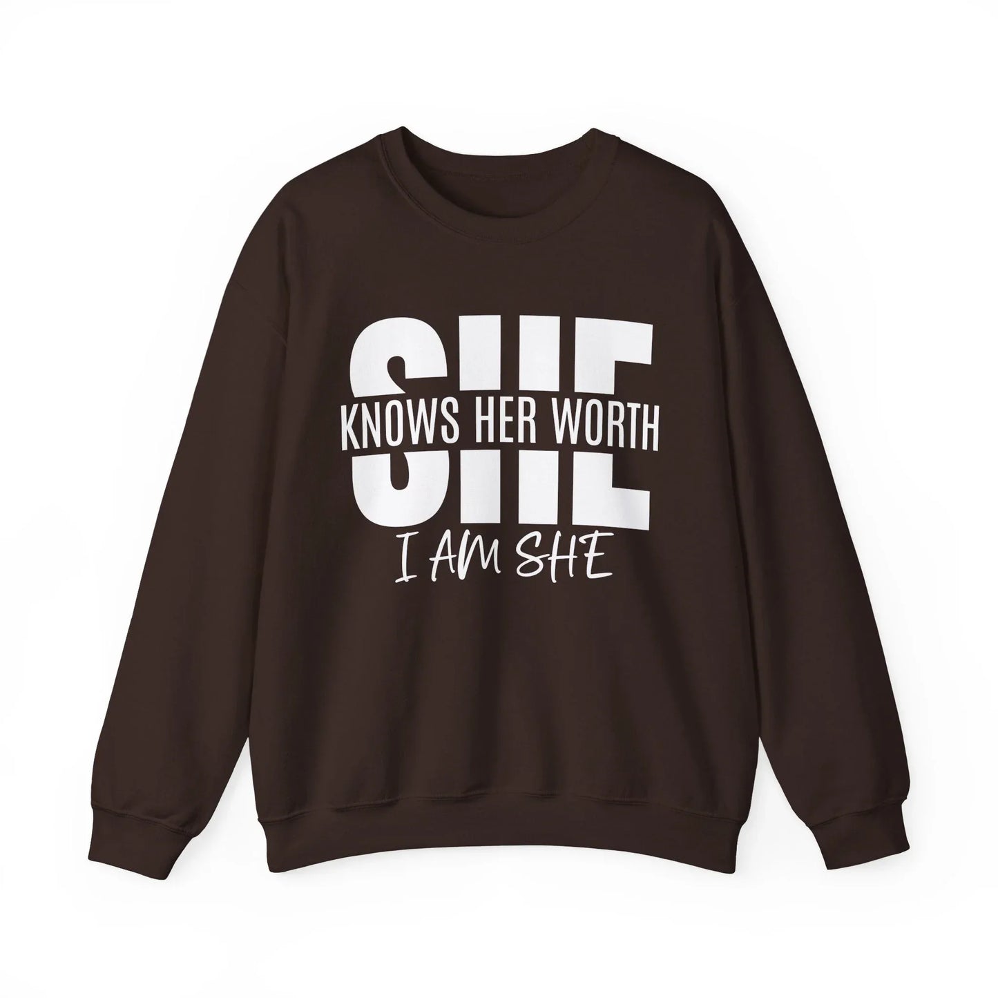 In Her Value Sweatshirt - Dark Chocolate / S