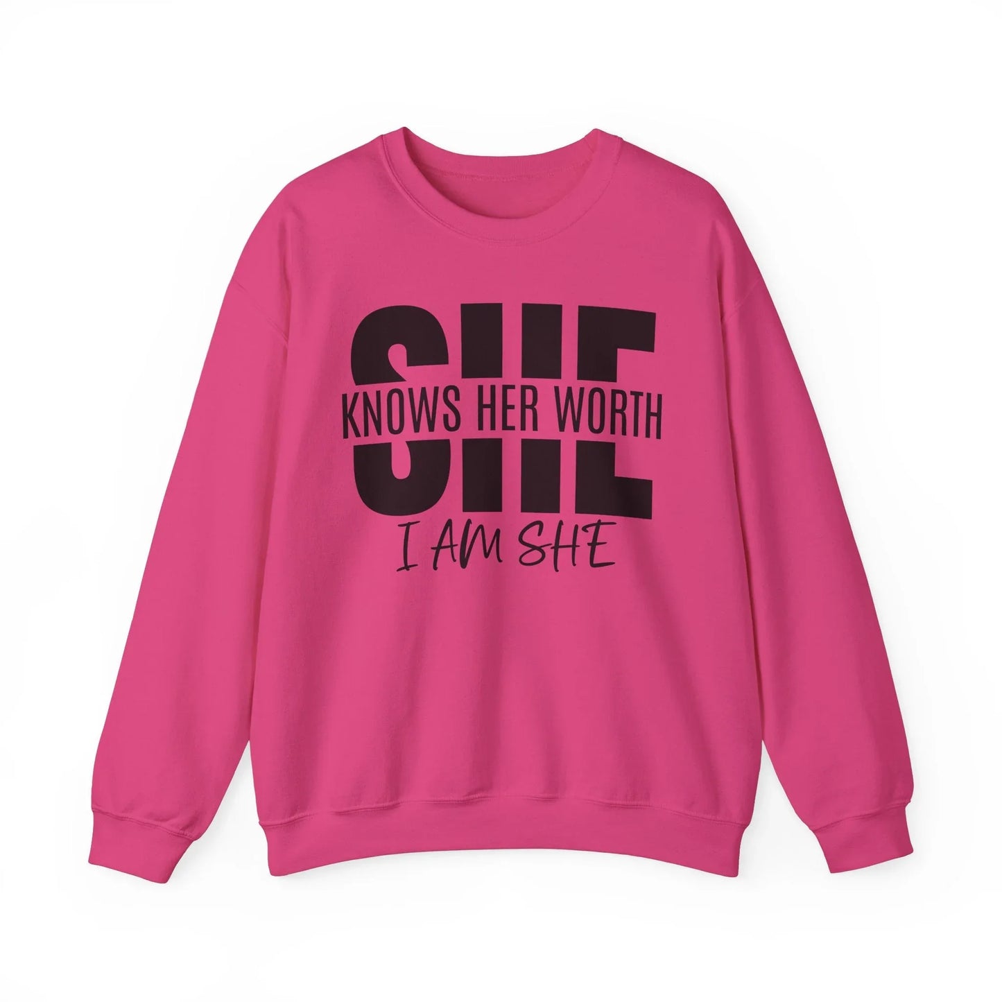 In Her Value Sweatshirt - Heliconia / S