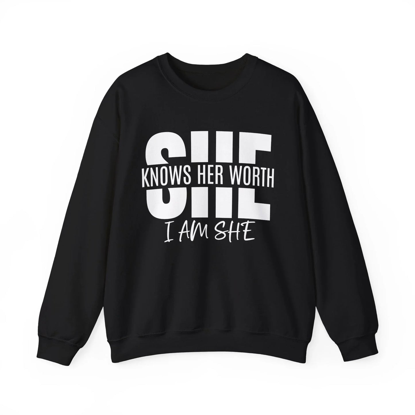 In Her Value Sweatshirt - Black / S