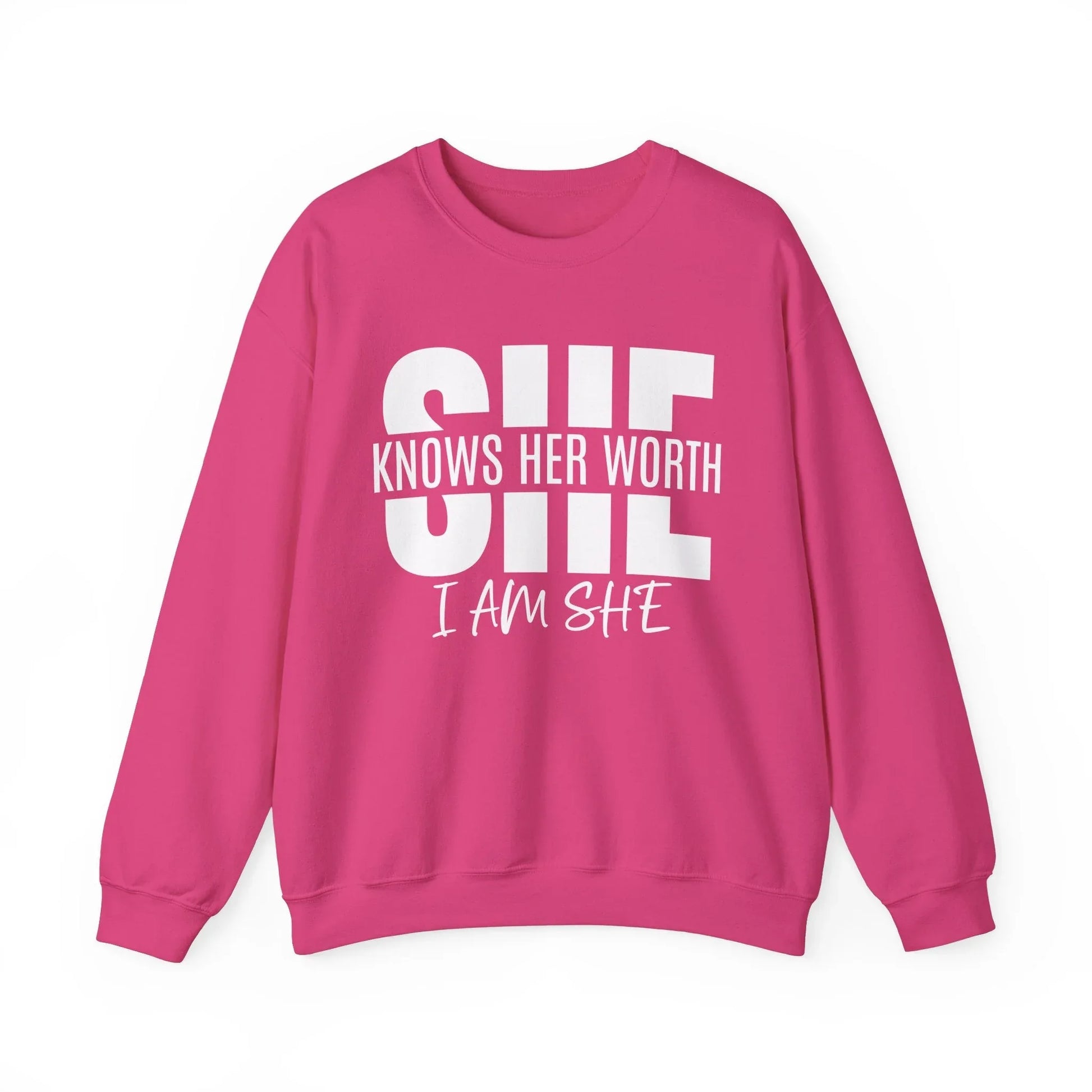 In Her Value Sweatshirt - Heliconia / S
