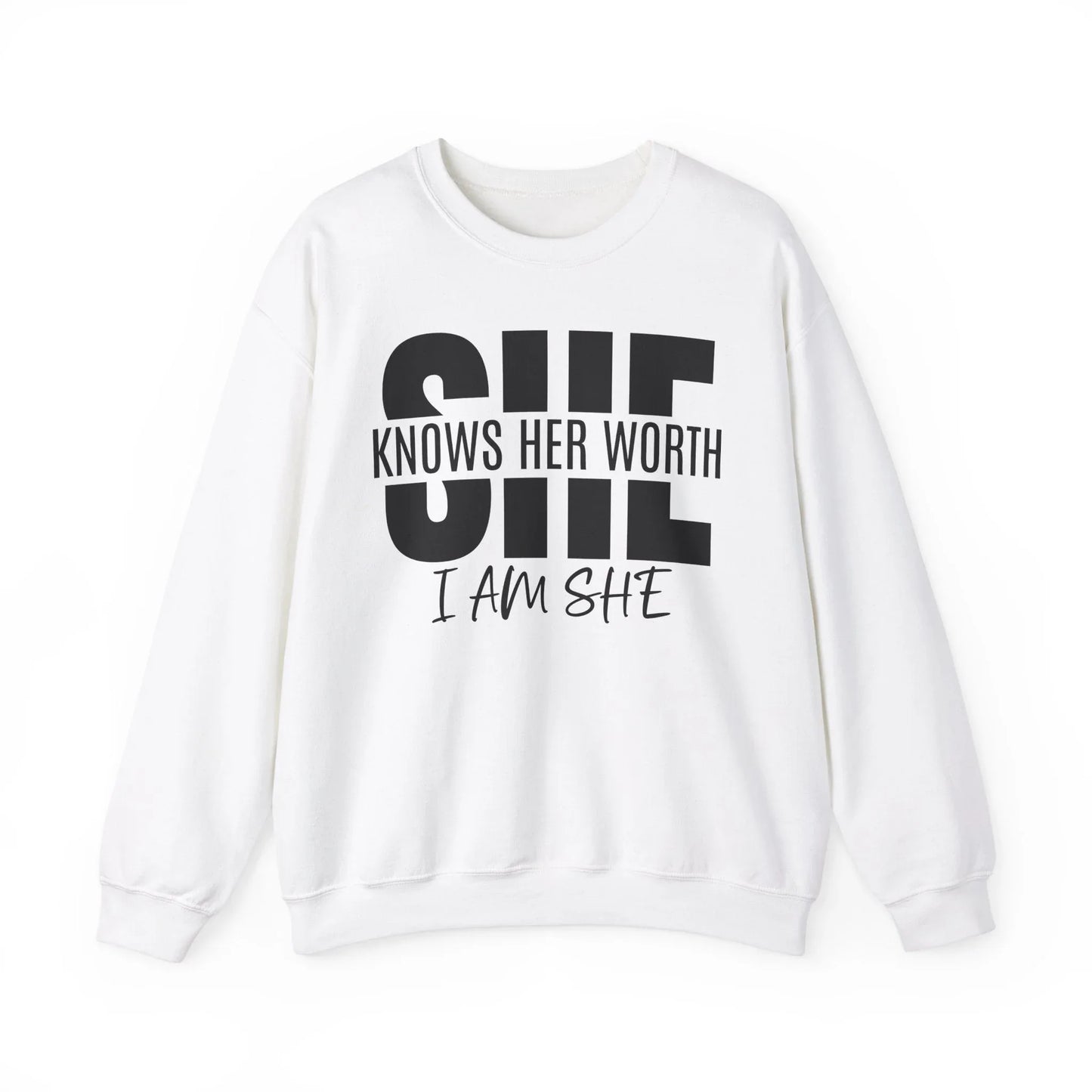 In Her Value Sweatshirt - White / S