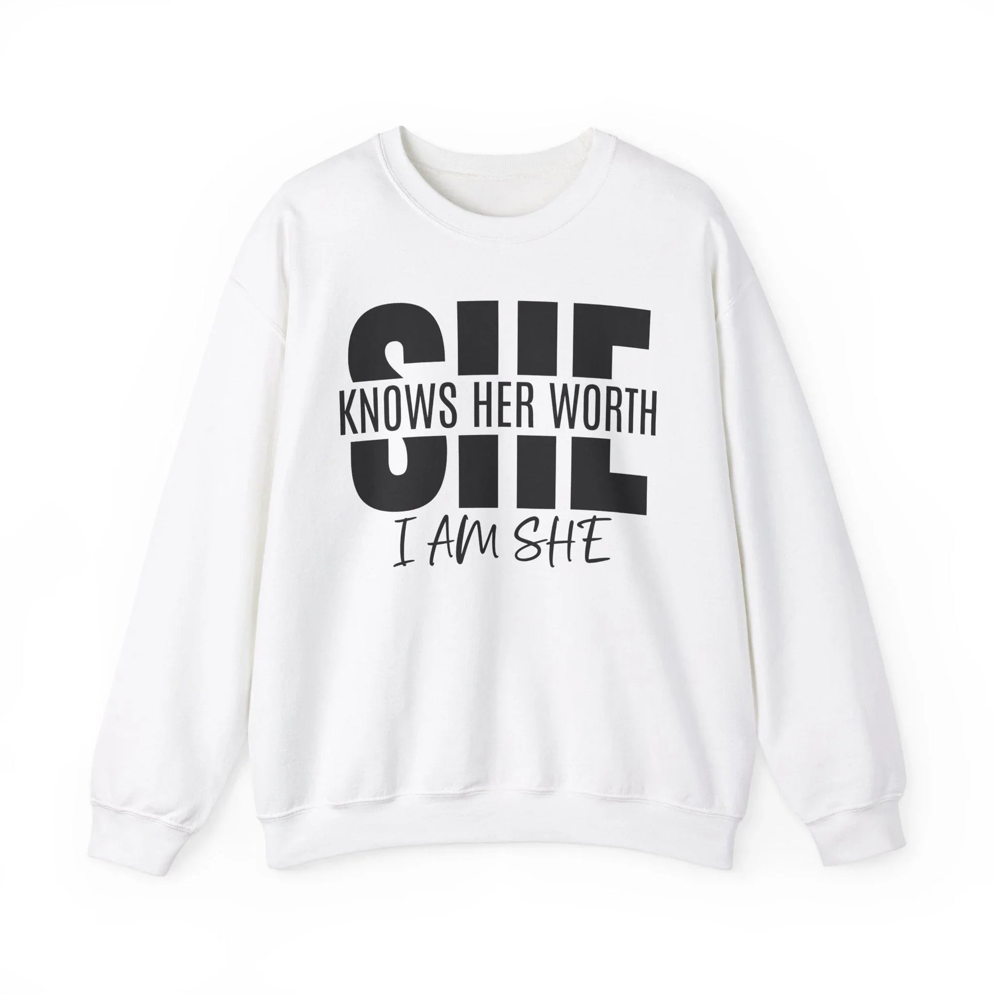 In Her Value Sweatshirt - White / S
