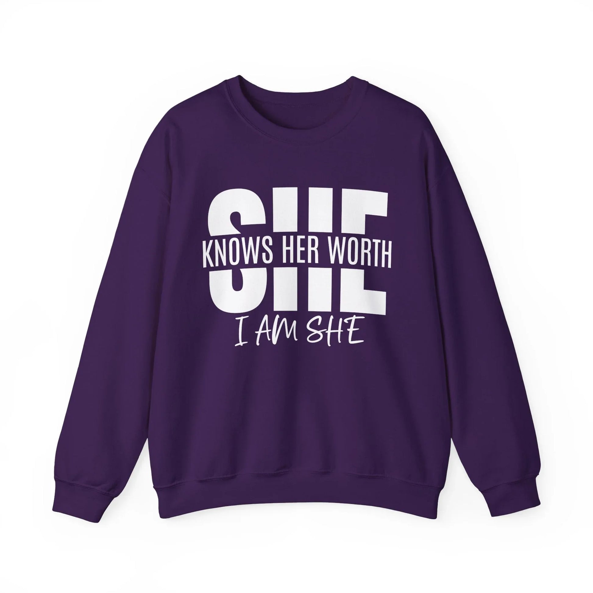 In Her Value Sweatshirt - Purple / S