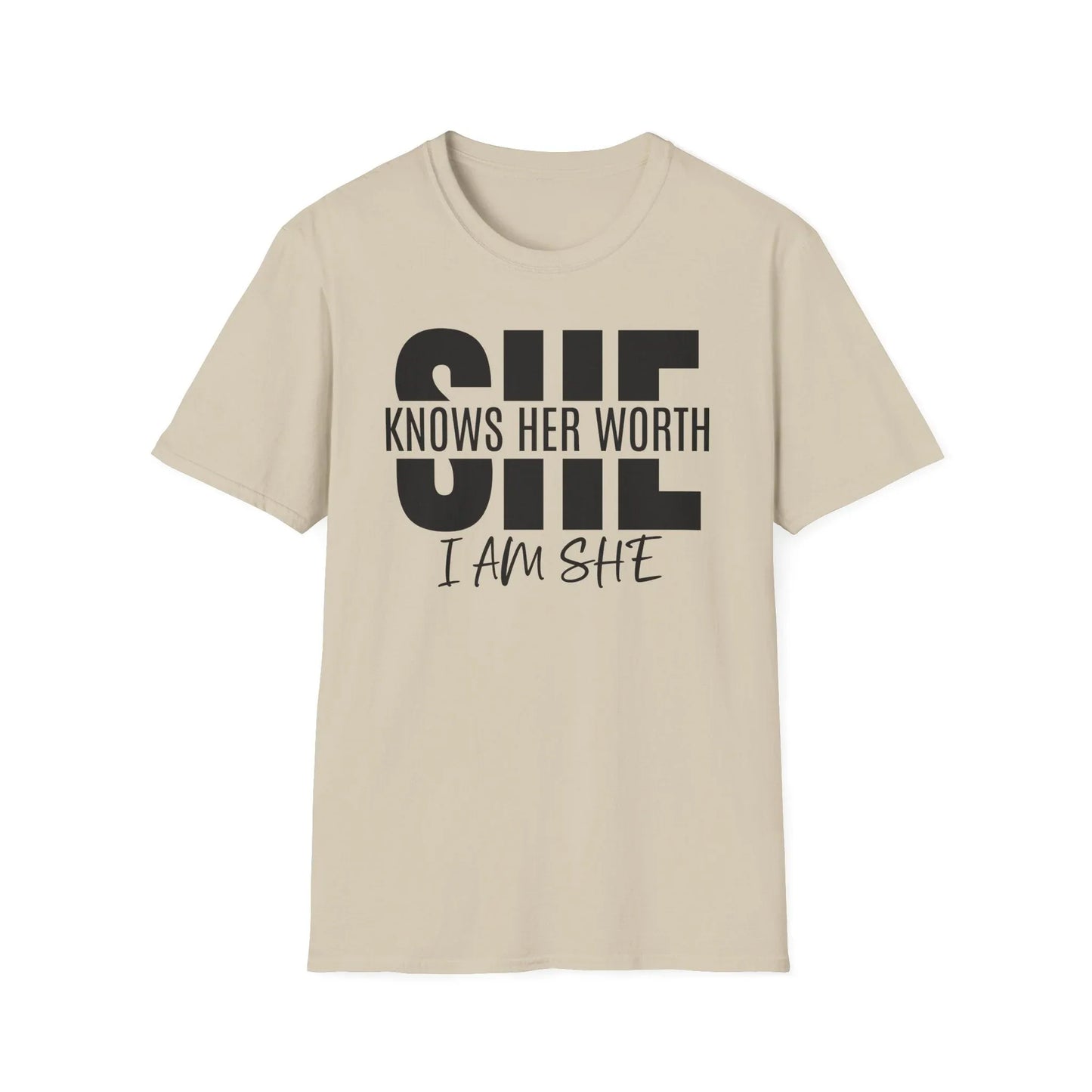 In Her Value T-Shirt - S / Sand