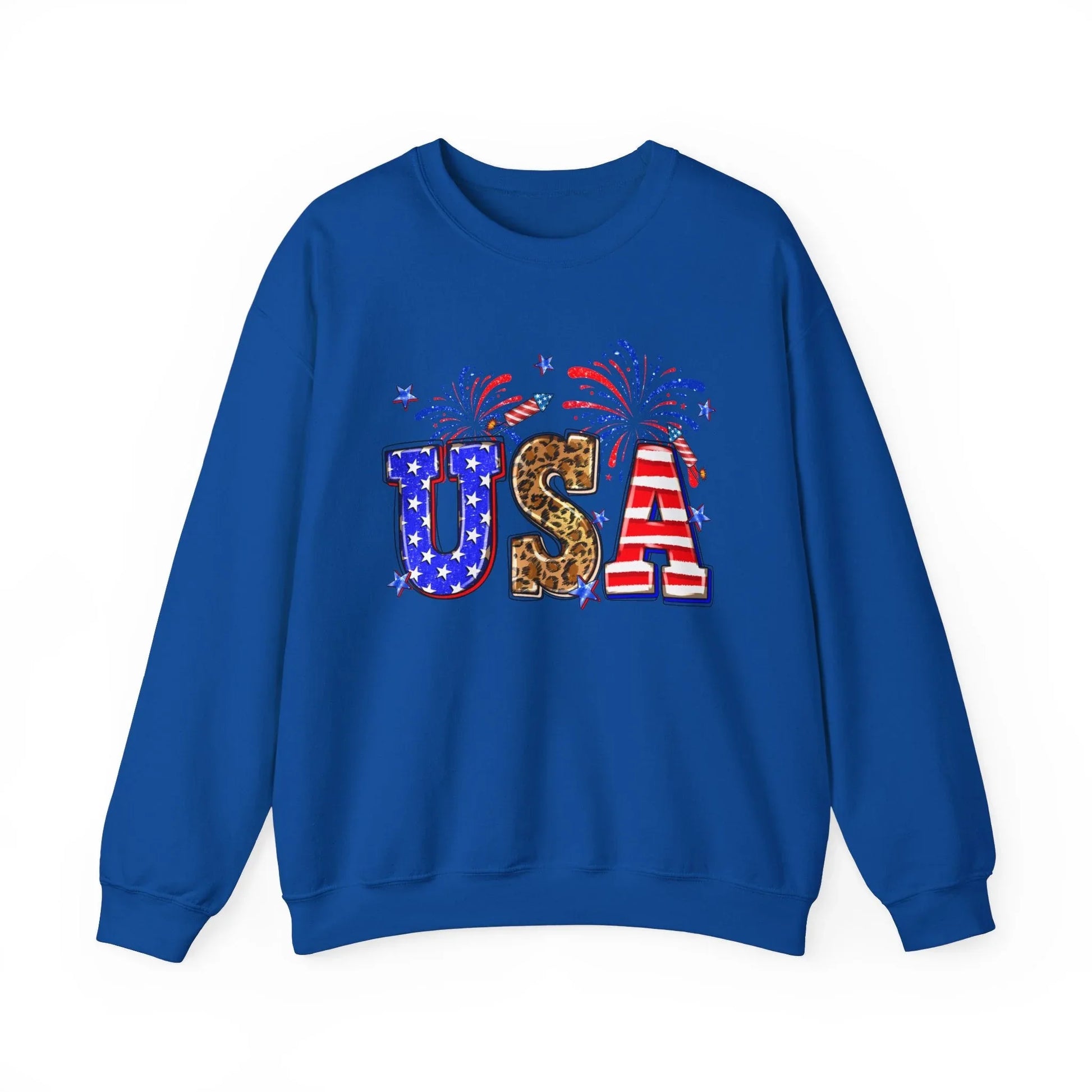 Independence Day Love Sweatshirt | Unisex - Royal / S