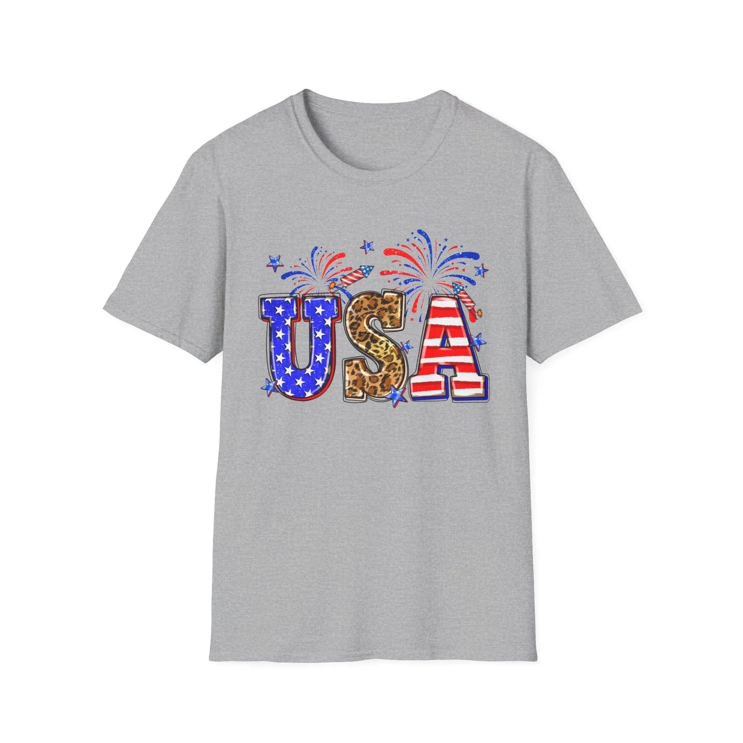 Independence Day Love T-Shirt | Unisex - XS / Sport Grey