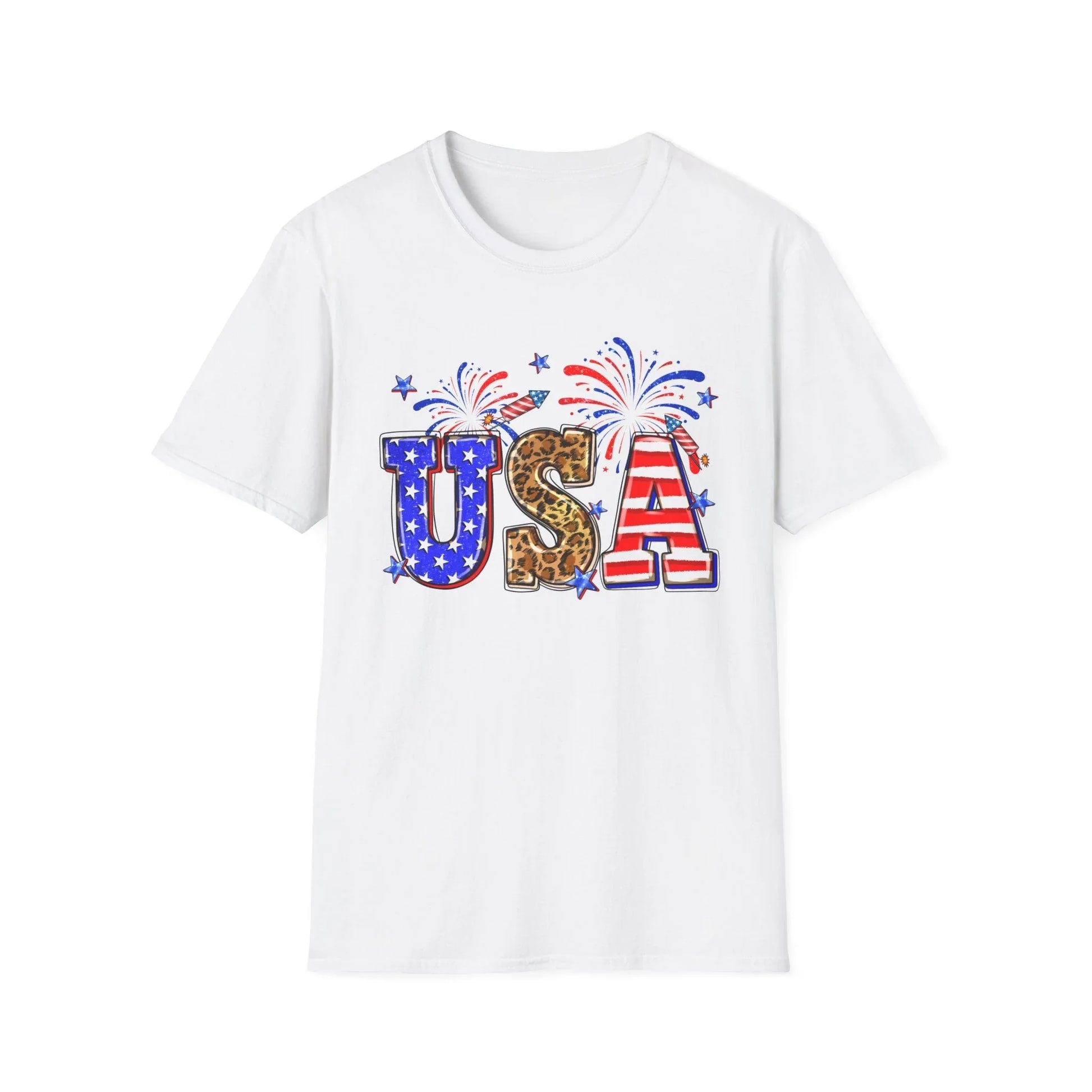 Independence Day Love T-Shirt | Unisex - XS / White