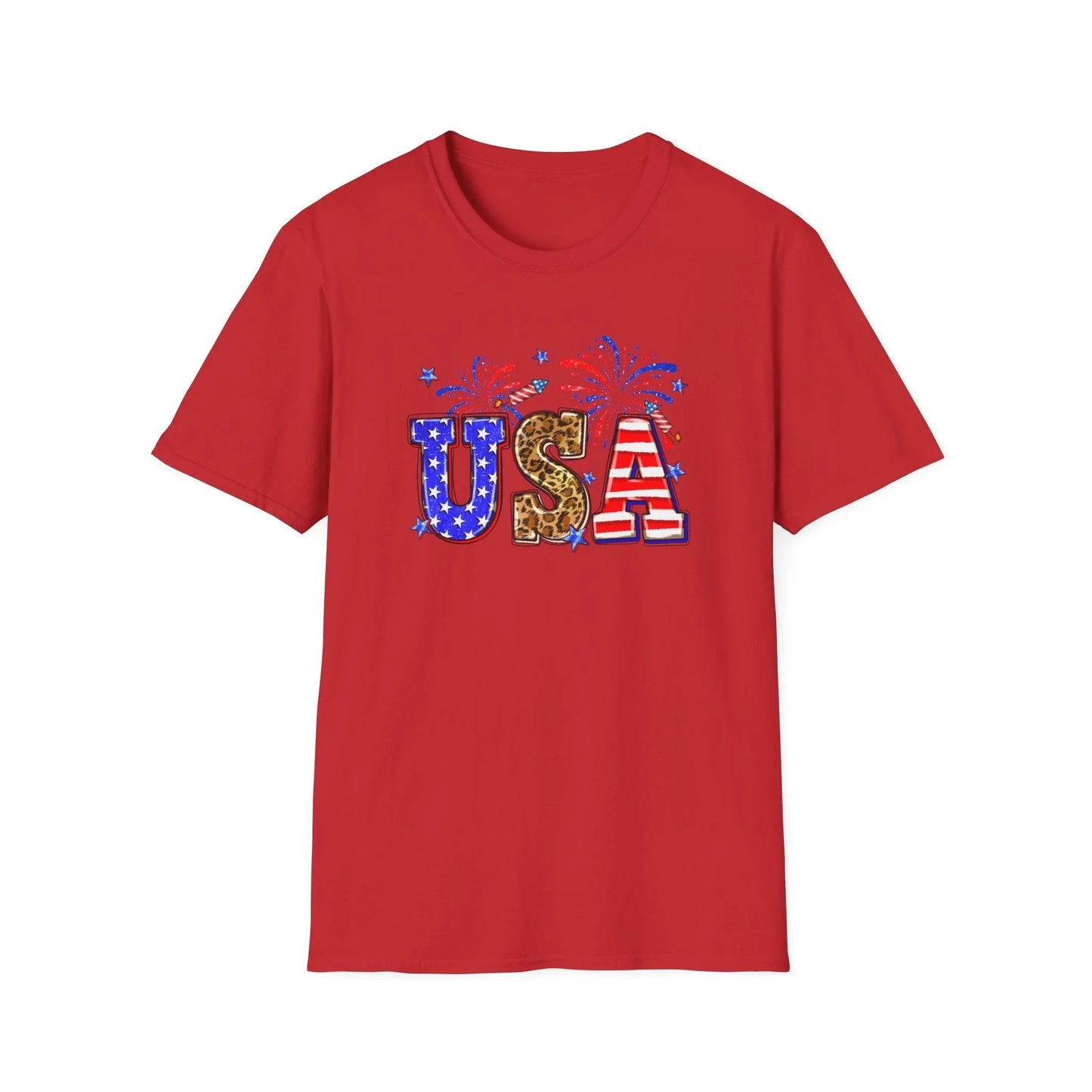 Independence Day Love T-Shirt | Unisex - XS / Red