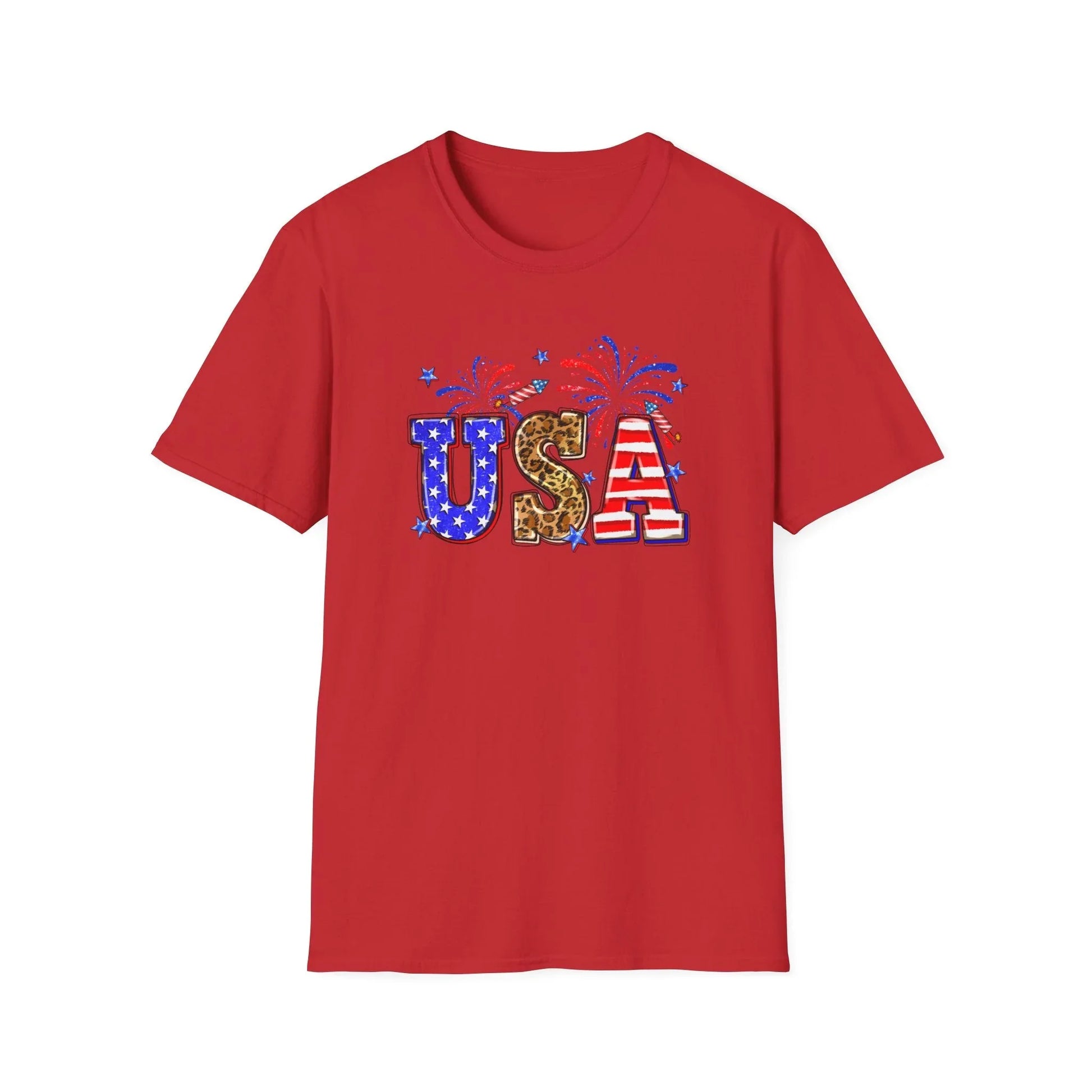 Independence Day Love T-Shirt | Unisex - XS / Red