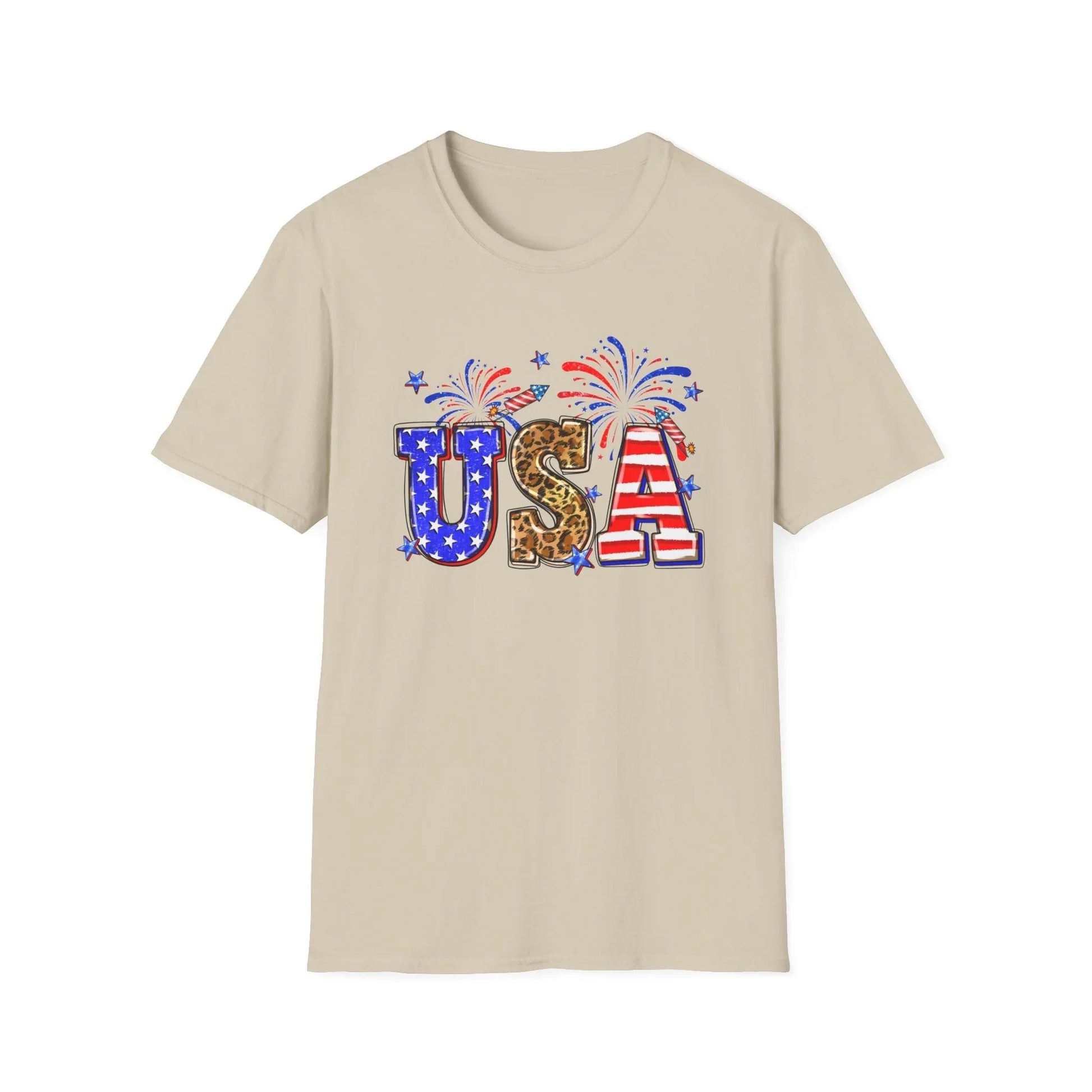 Independence Day Love T-Shirt | Unisex - S / Sand