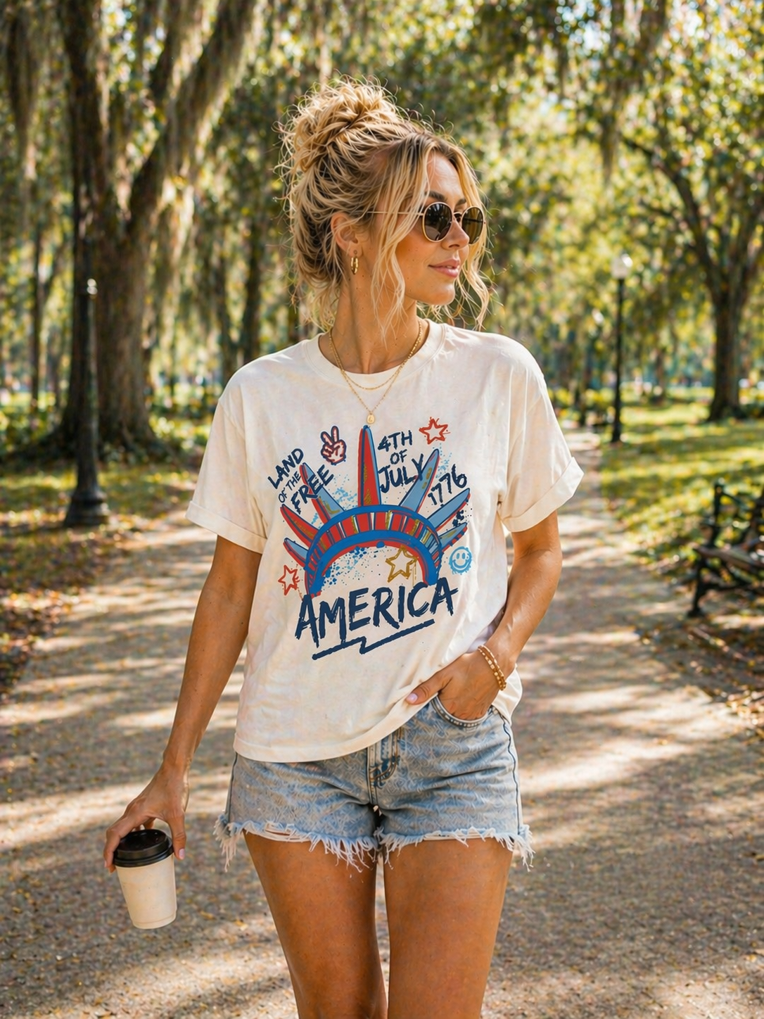 Independence Day T-Shirt – RELLE Fashion & Lifestyle – Product Image