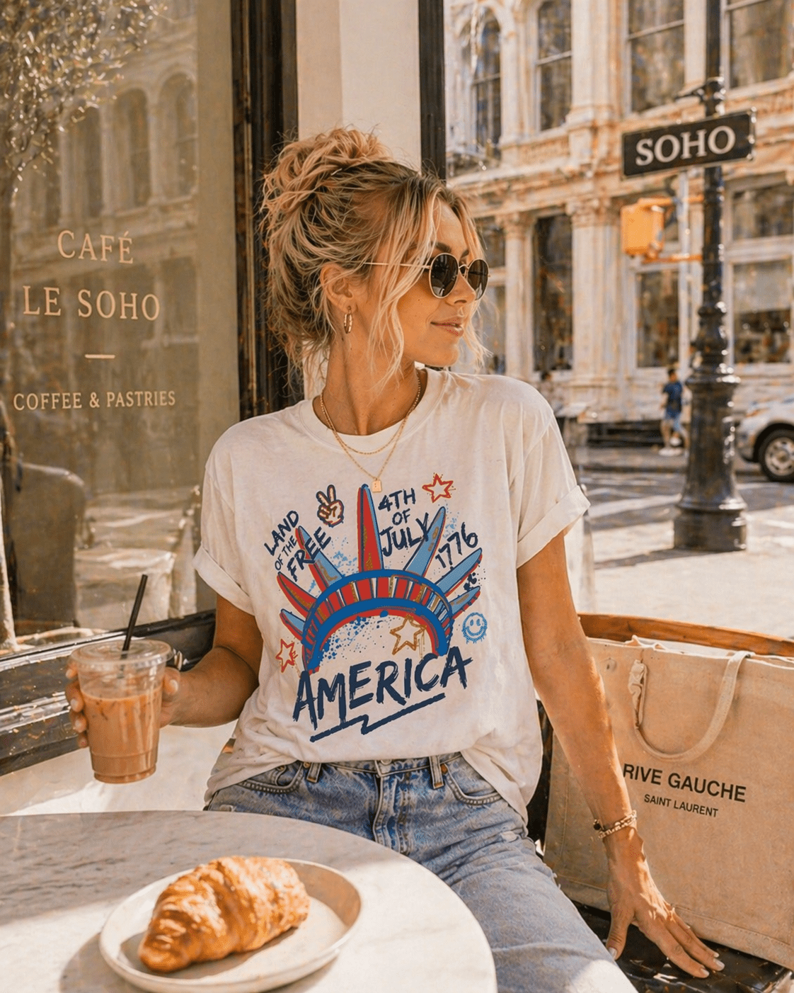 Independence Day T-Shirt – RELLE Fashion & Lifestyle – Product Image