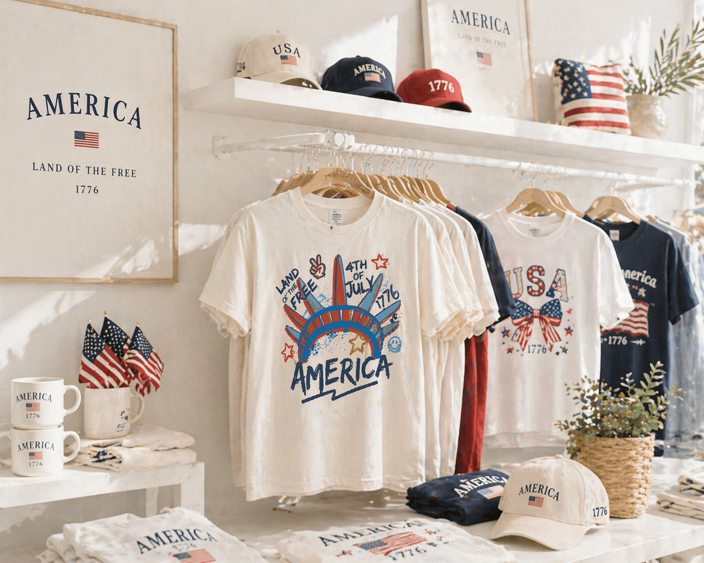 Independence Day T-Shirt – RELLE Fashion & Lifestyle – Product Image
