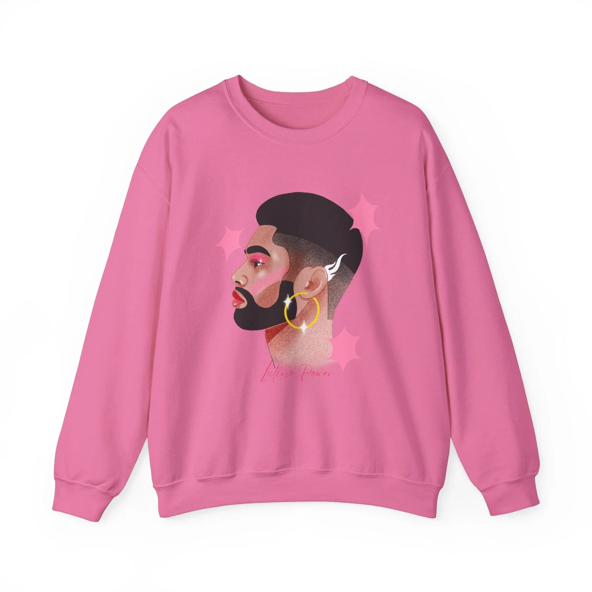 Latino Heritage Sweatshirt | Unisex - S / Safety Pink