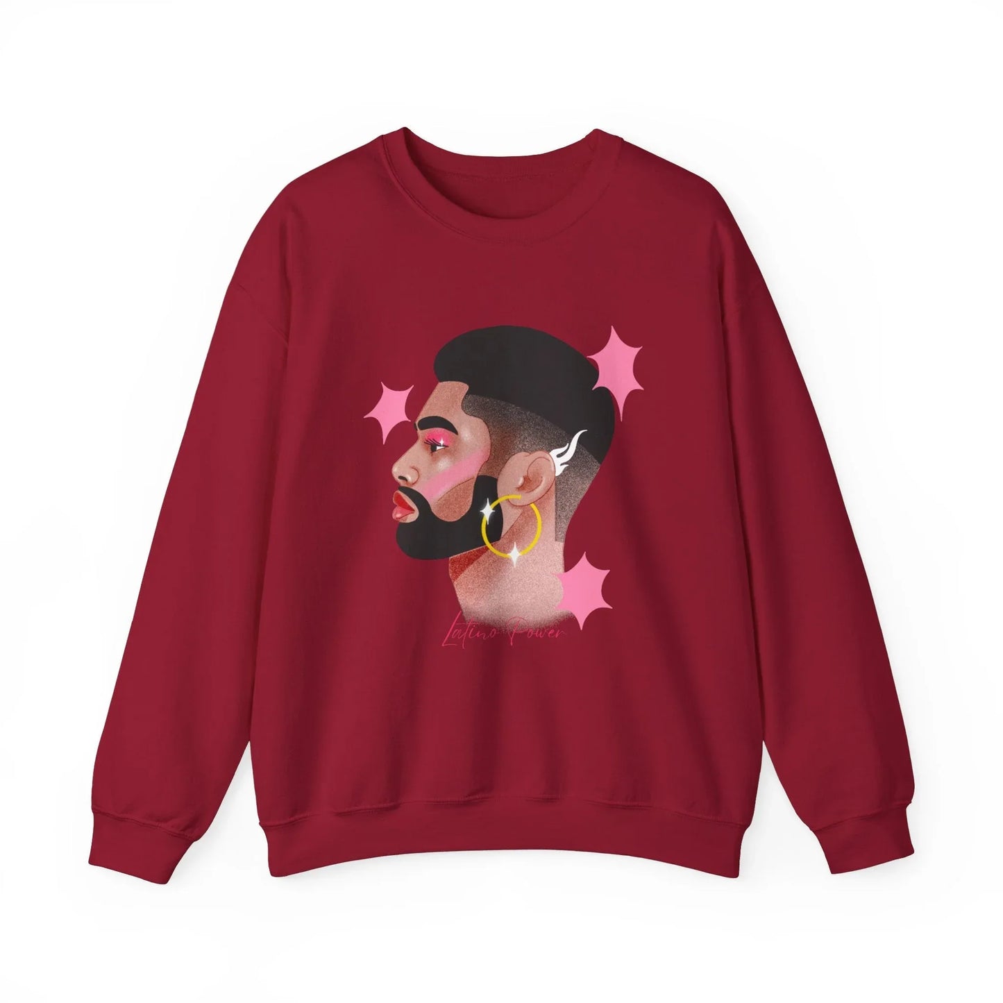 Latino Heritage Sweatshirt | Unisex - S / Cardinal Red