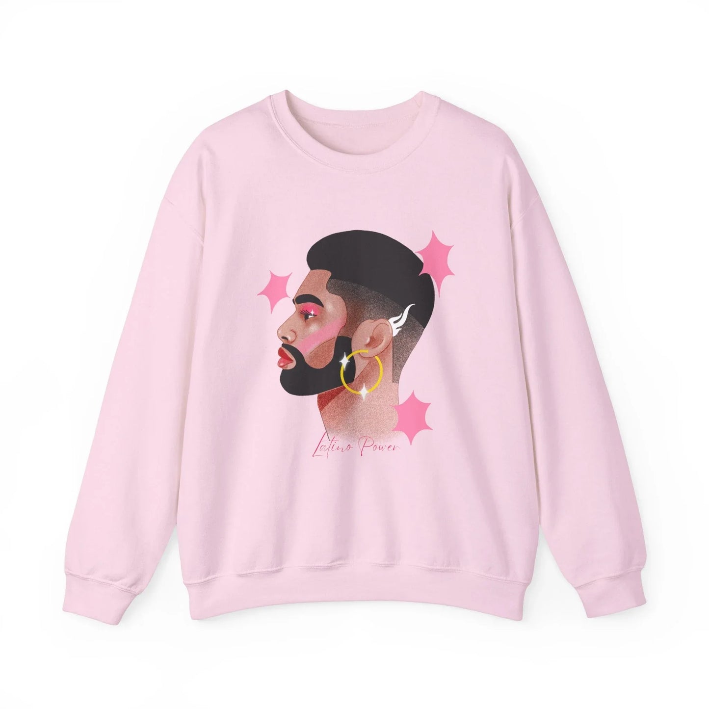 Latino Heritage Sweatshirt | Unisex - S / Light Pink