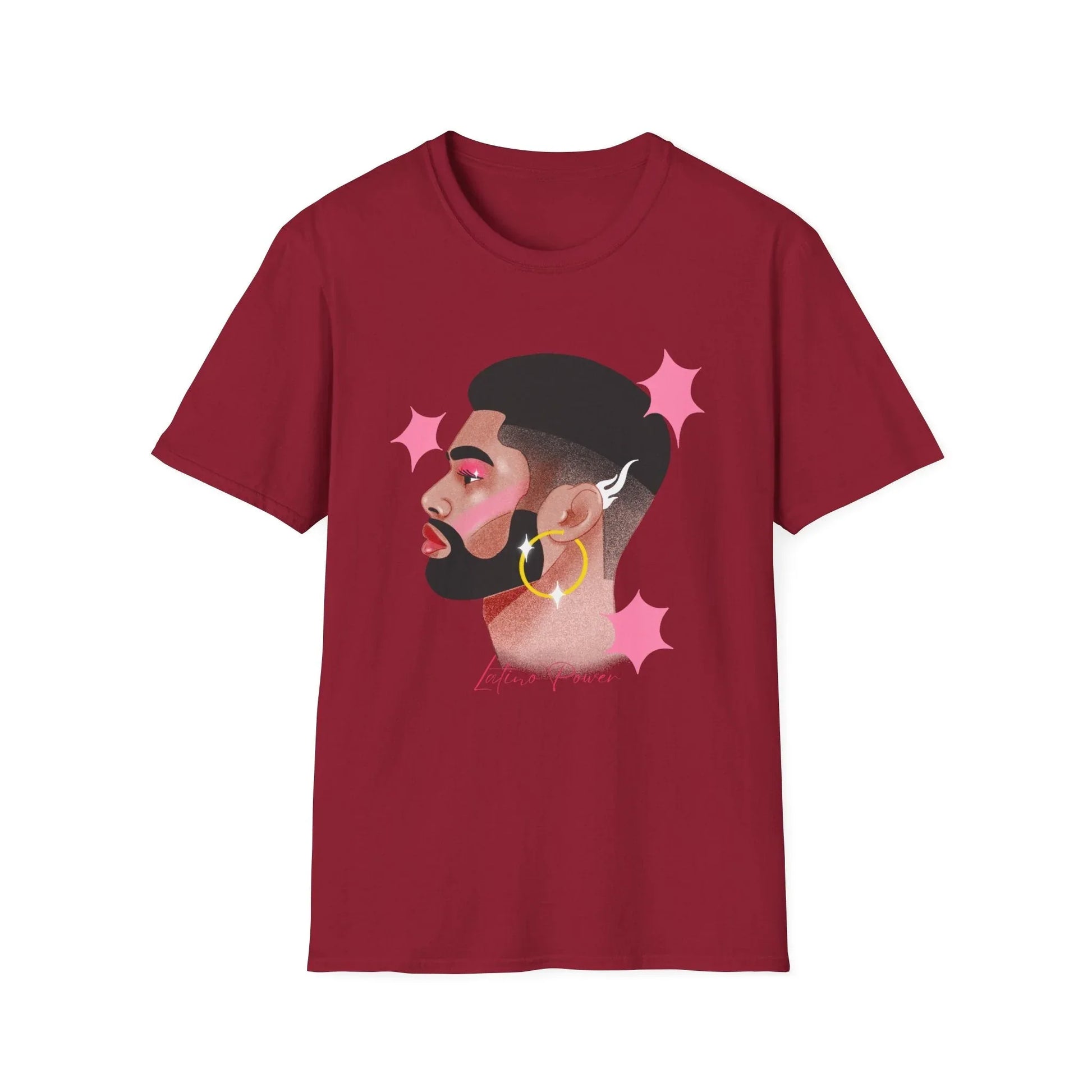 Latino Heritage T-shirt | Unisex - Cardinal Red / M - T-Shirt
