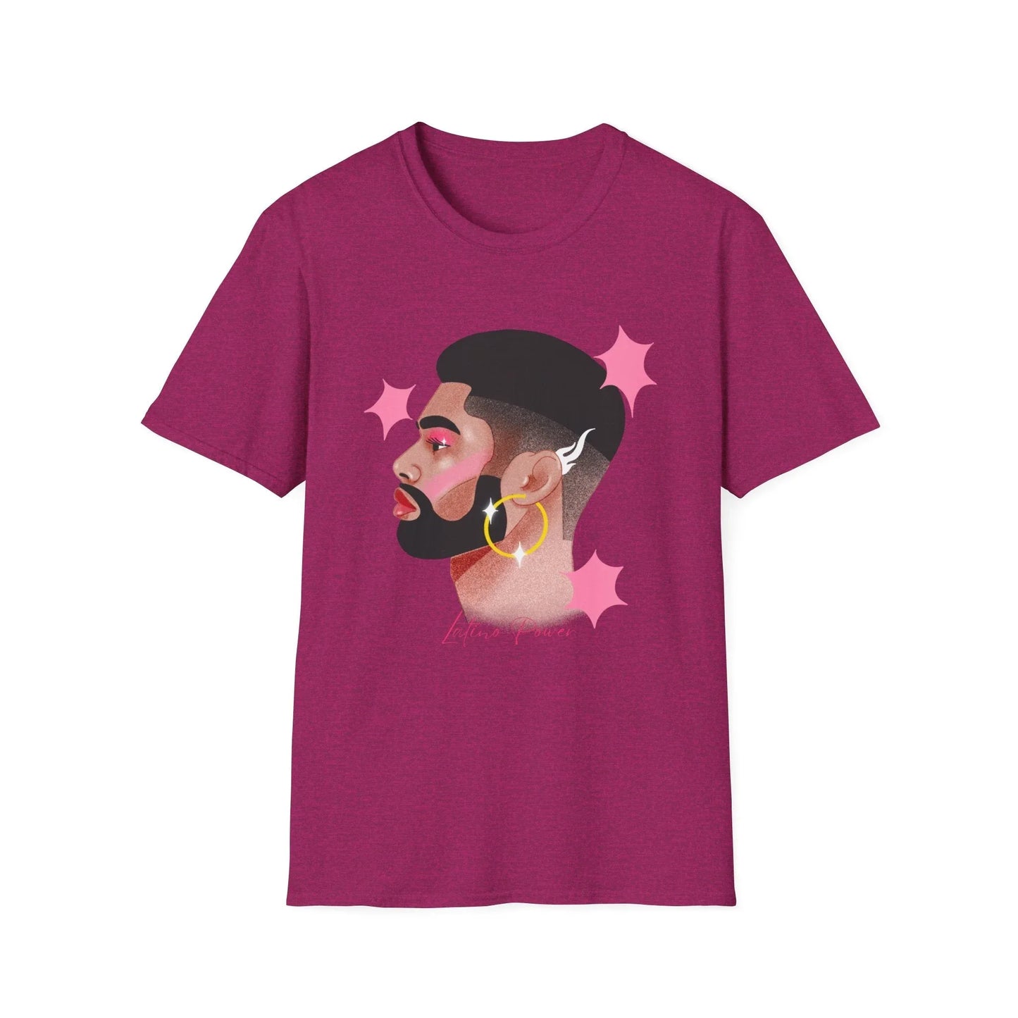 Latino Heritage T-shirt | Unisex - Antique Heliconia / S - T-Shirt
