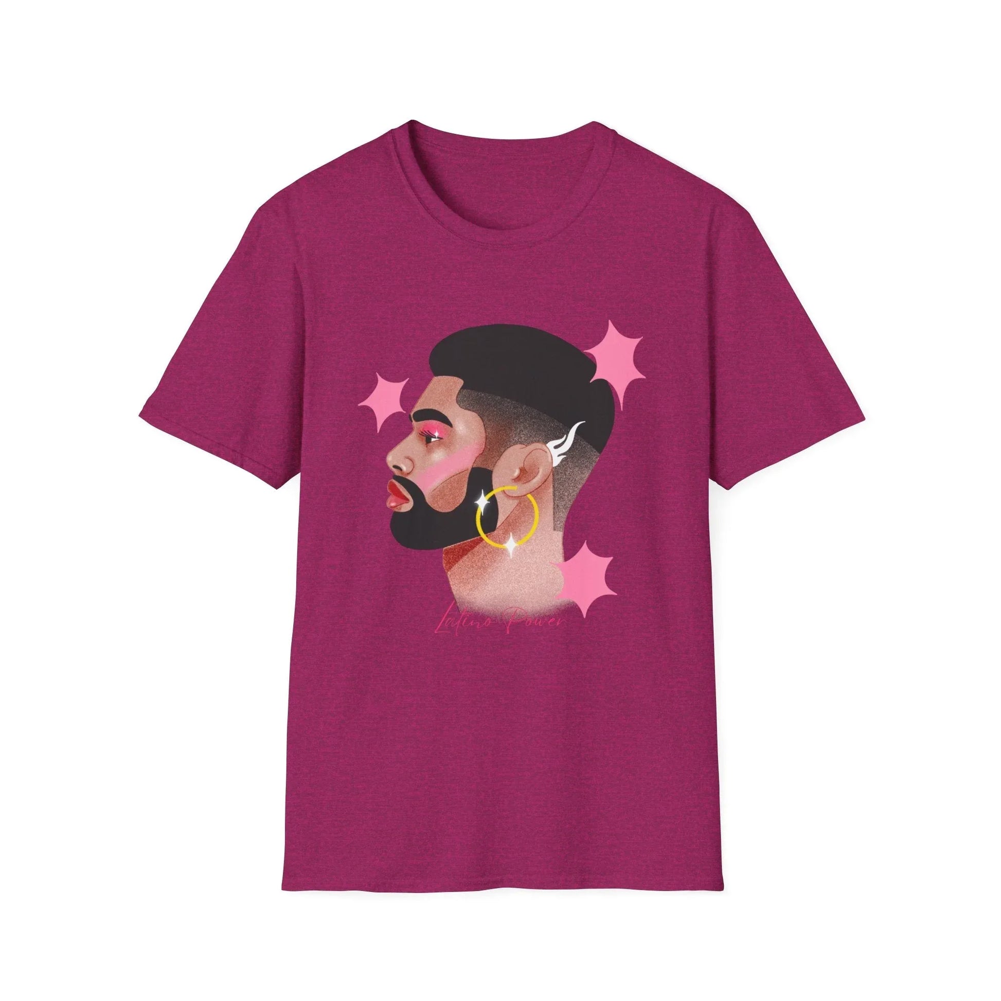 Latino Heritage T-shirt | Unisex - Antique Heliconia / S - T-Shirt