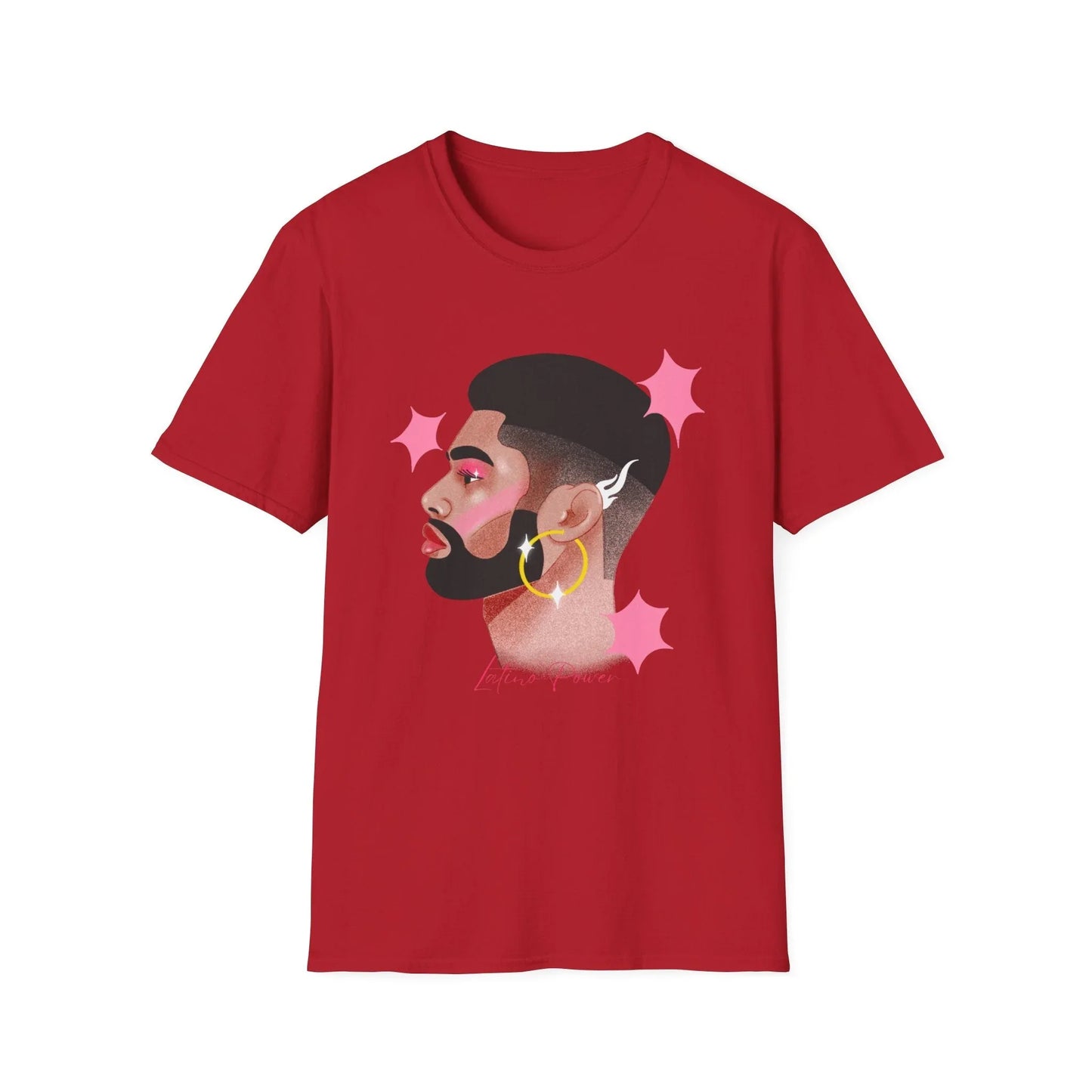 Latino Heritage T-shirt | Unisex - Cherry Red / S - T-Shirt