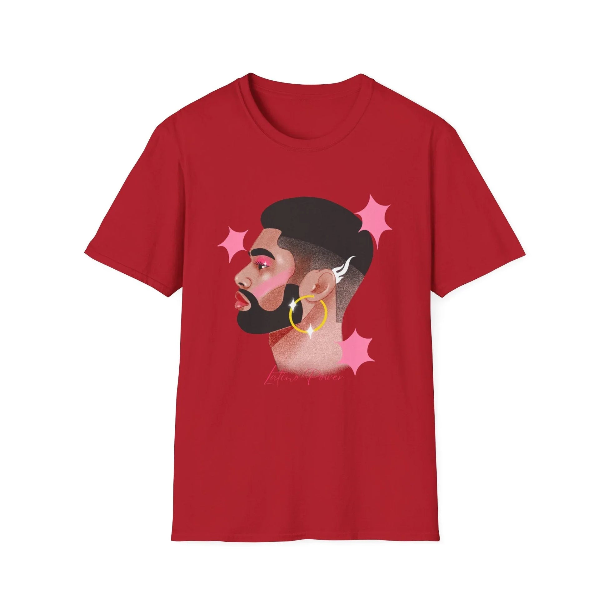 Latino Heritage T-shirt | Unisex - Cherry Red / S - T-Shirt