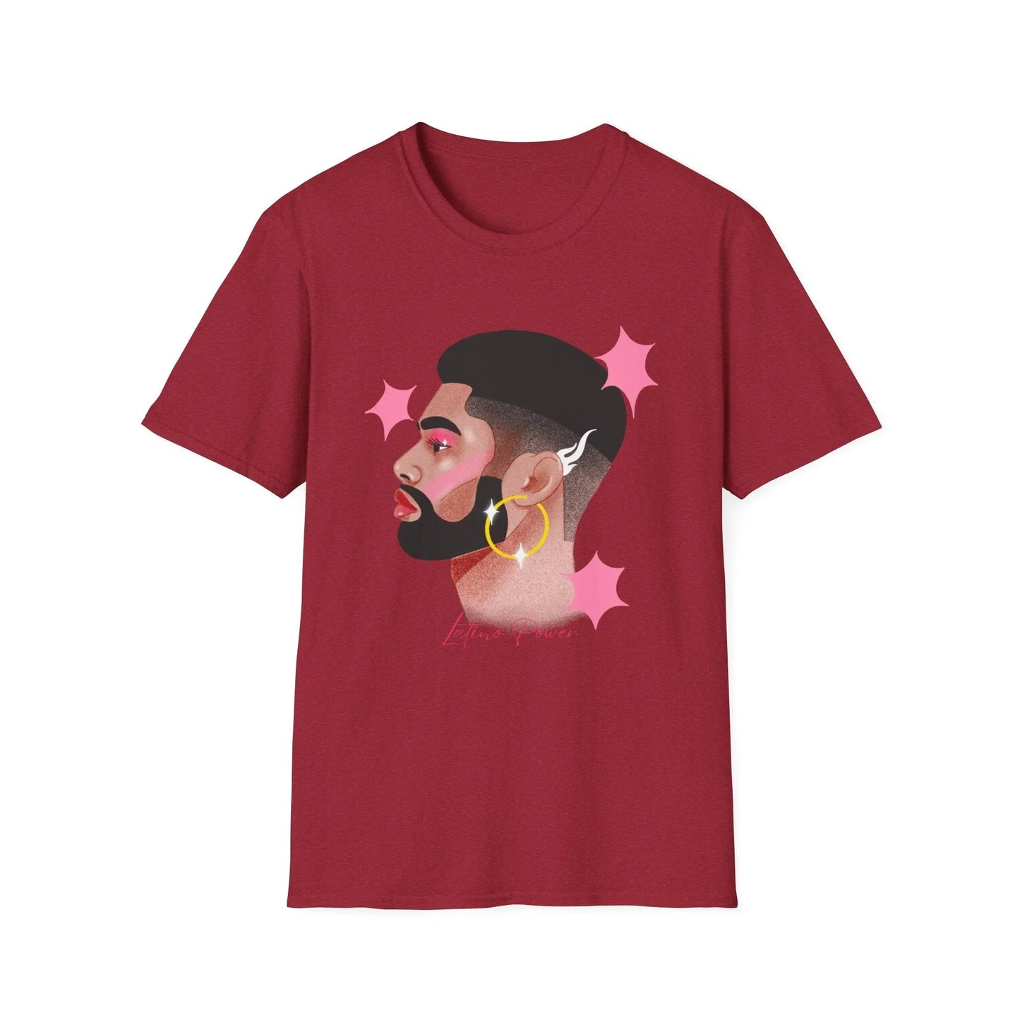 Latino Heritage T-shirt | Unisex - Antique Cherry Red / S - T-Shirt