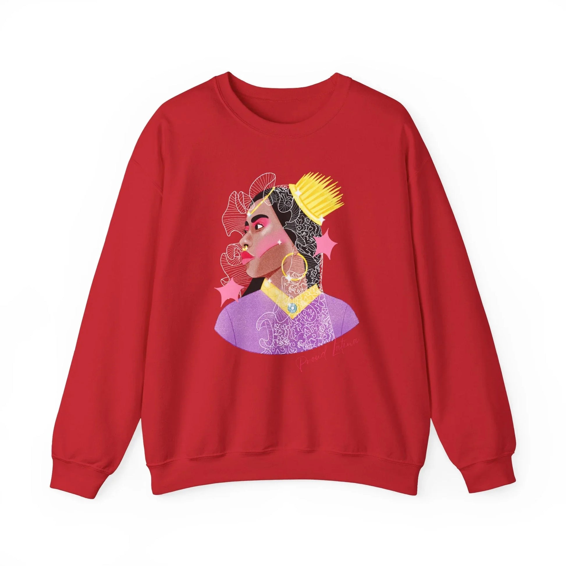 Latino Pride Sweatshirt | Unisex - S / Red