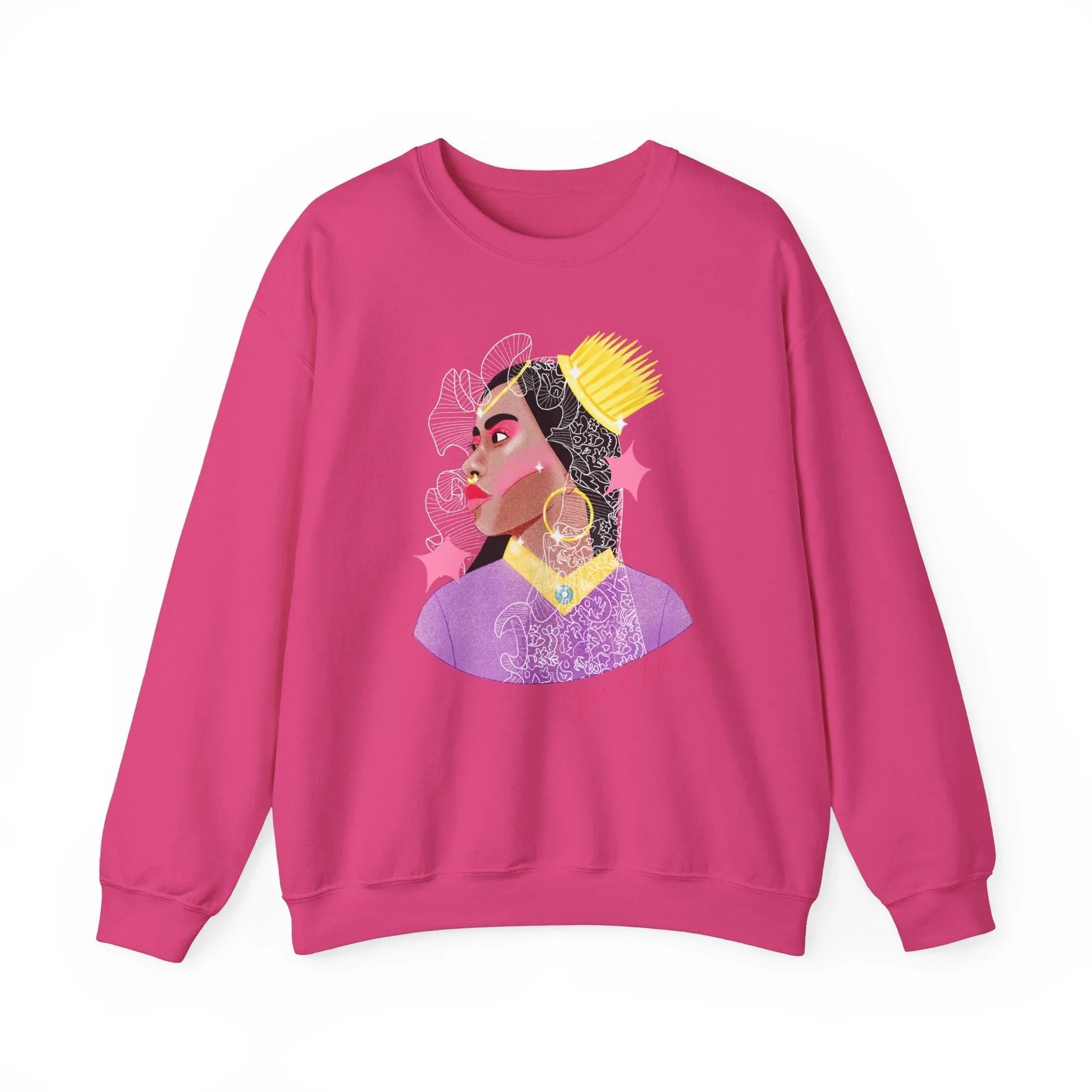 Latino Pride Sweatshirt | Unisex - S / Heliconia