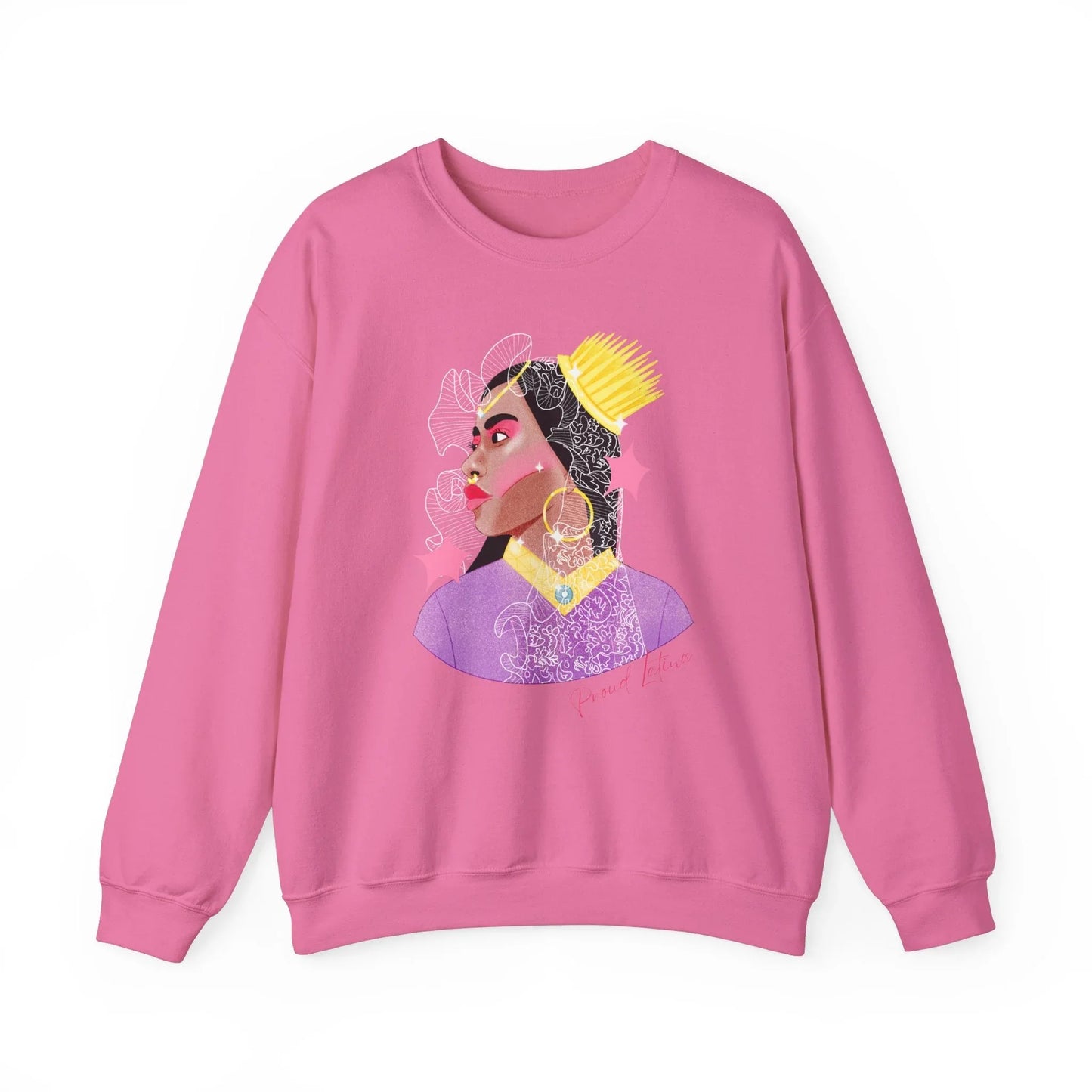 Latino Pride Sweatshirt | Unisex - S / Safety Pink