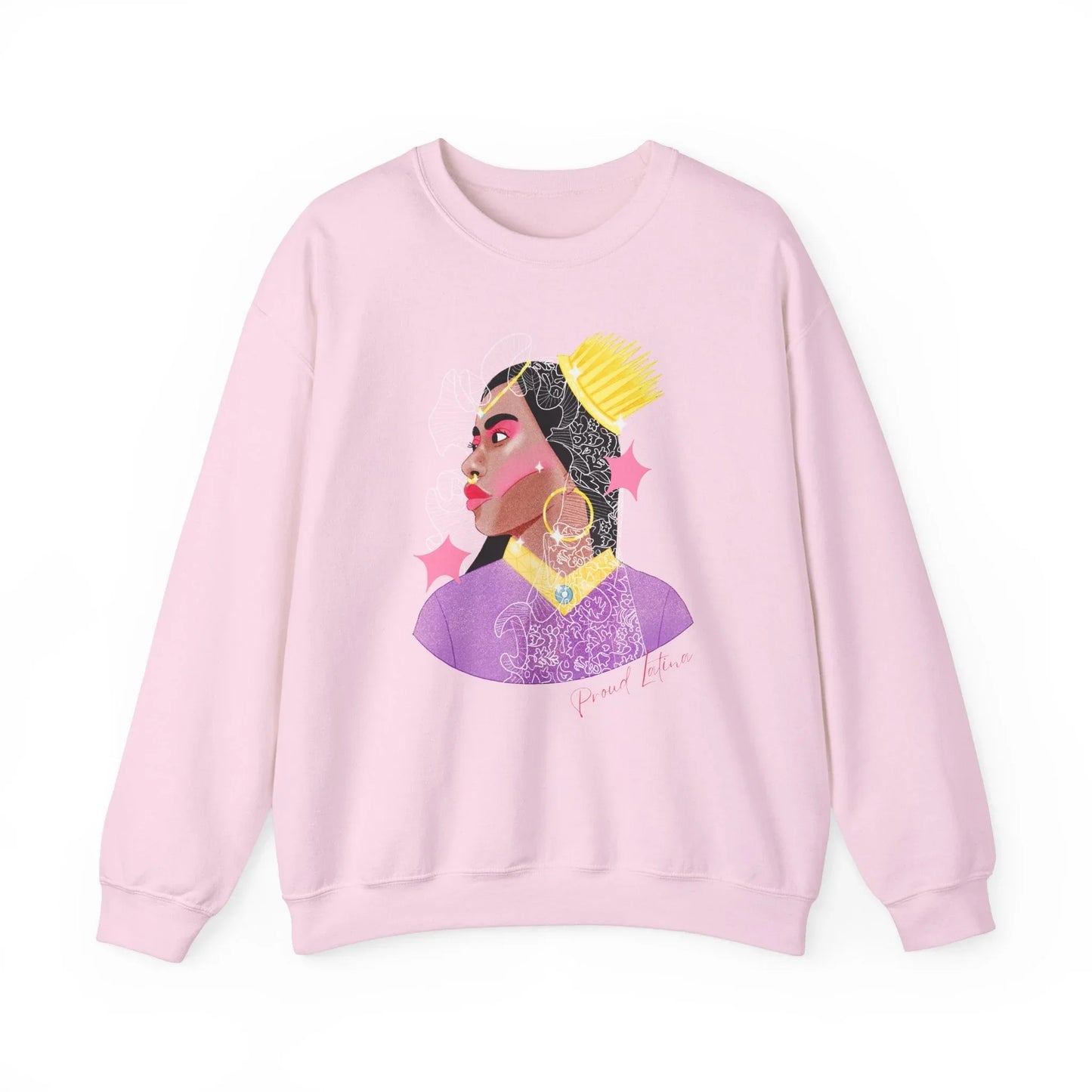 Latino Pride Sweatshirt | Unisex - S / Light Pink