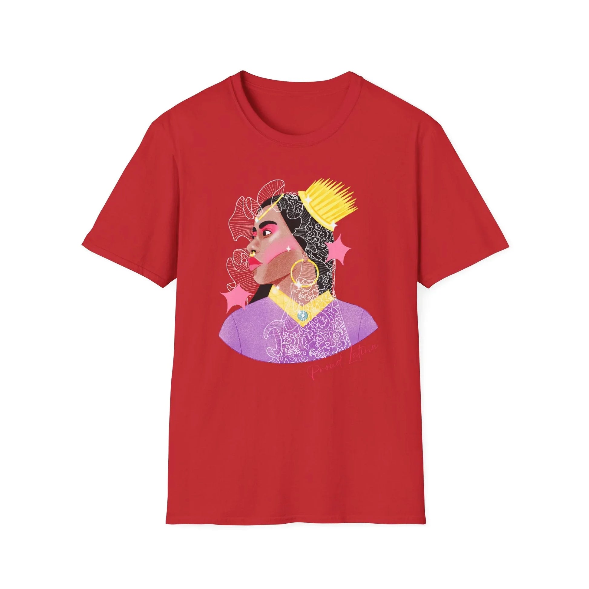 Latino Pride T-shirt | Unisex - Red / S - T-Shirt