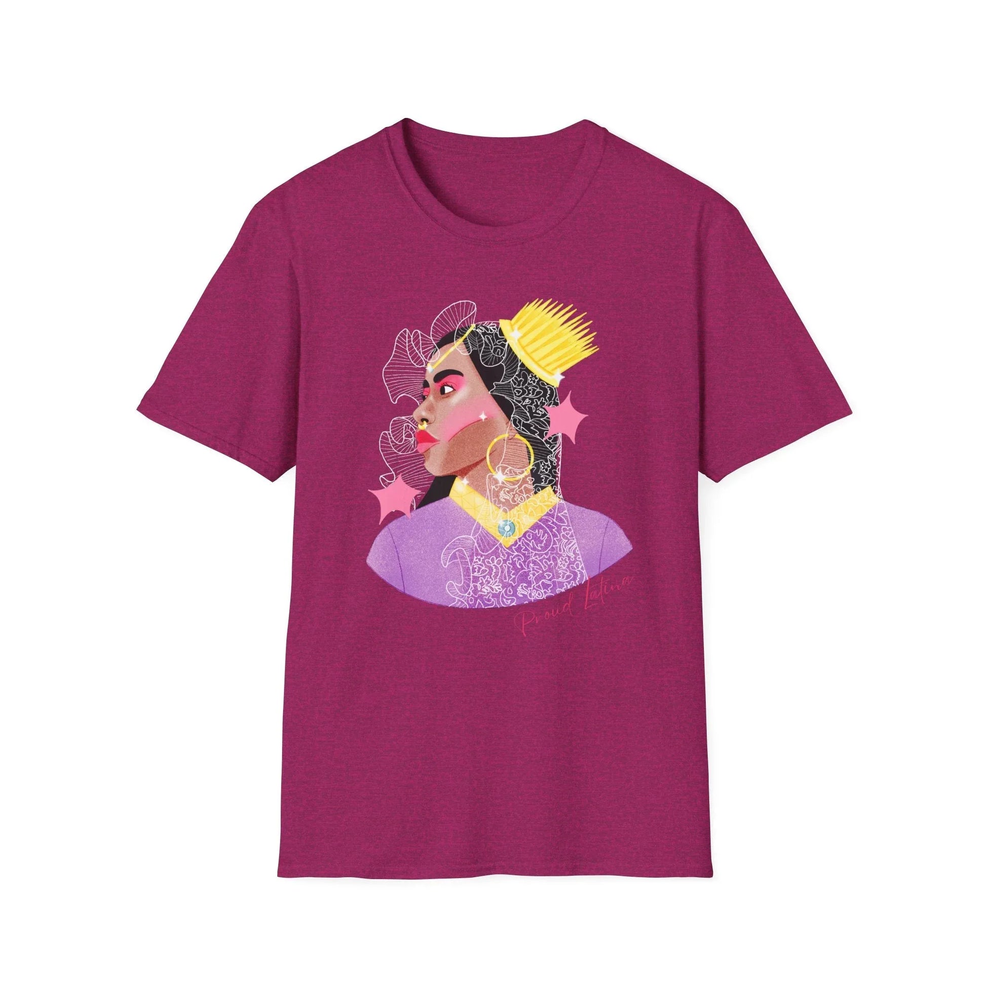 Latino Pride T-shirt | Unisex - Antique Heliconia / S - T-Shirt