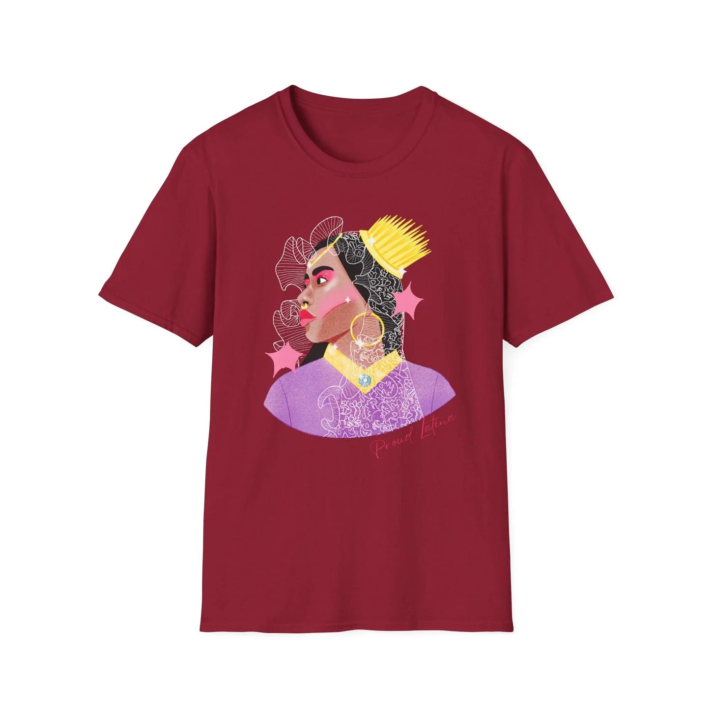 Latino Pride T-shirt | Unisex - Cardinal Red / M - T-Shirt