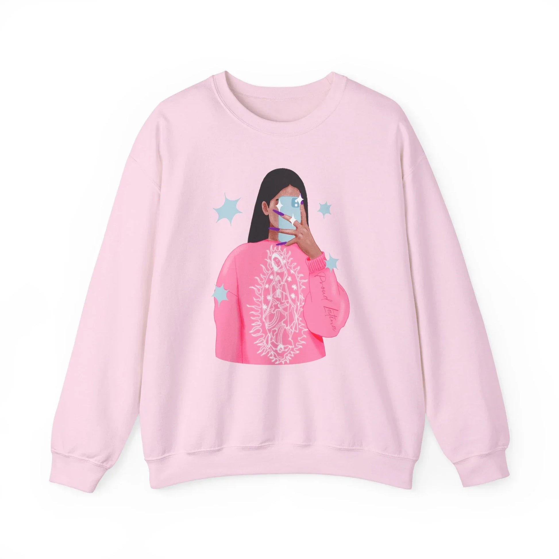 Latino Vibes Sweatshirt | Unisex - S / Light Pink