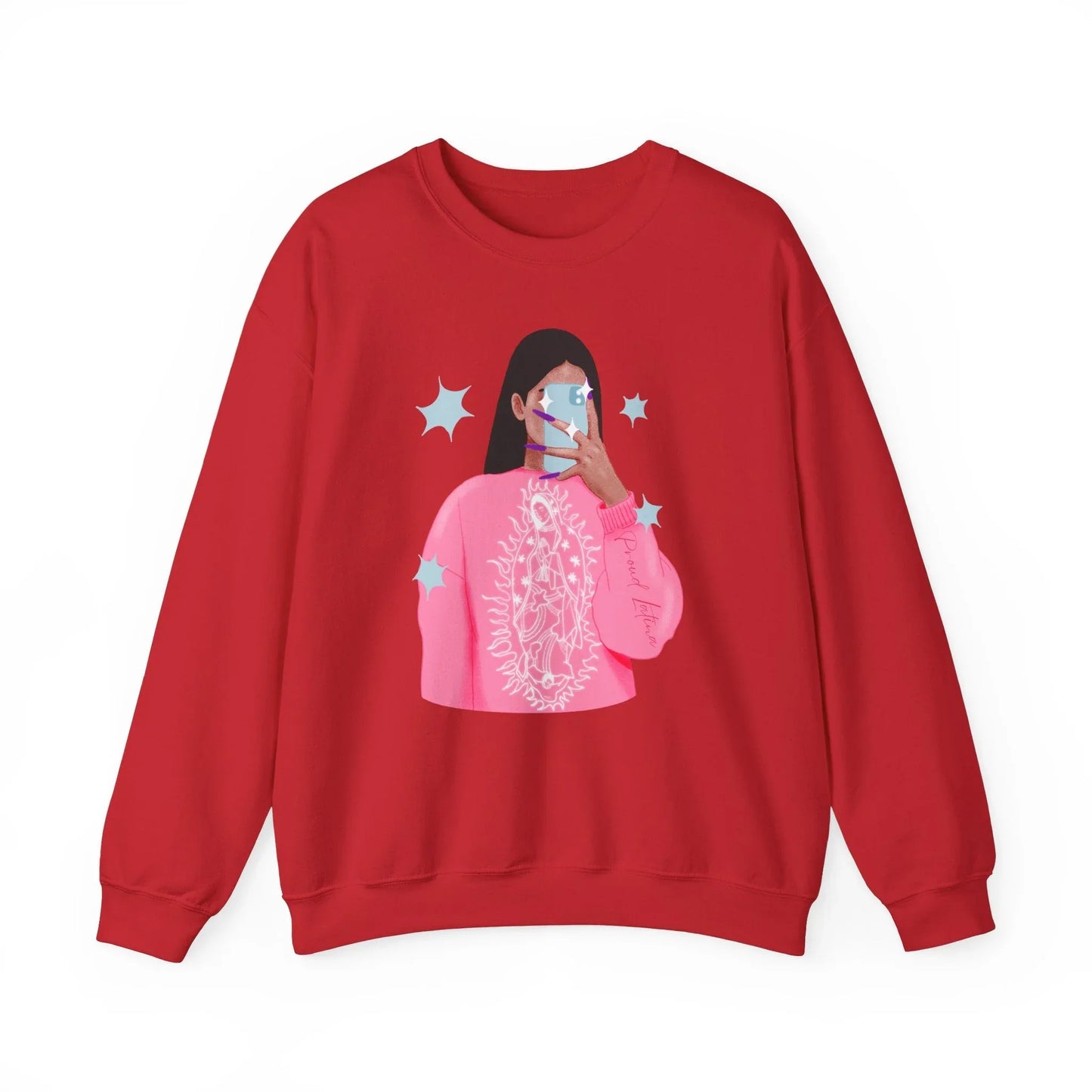 Latino Vibes Sweatshirt | Unisex - S / Red