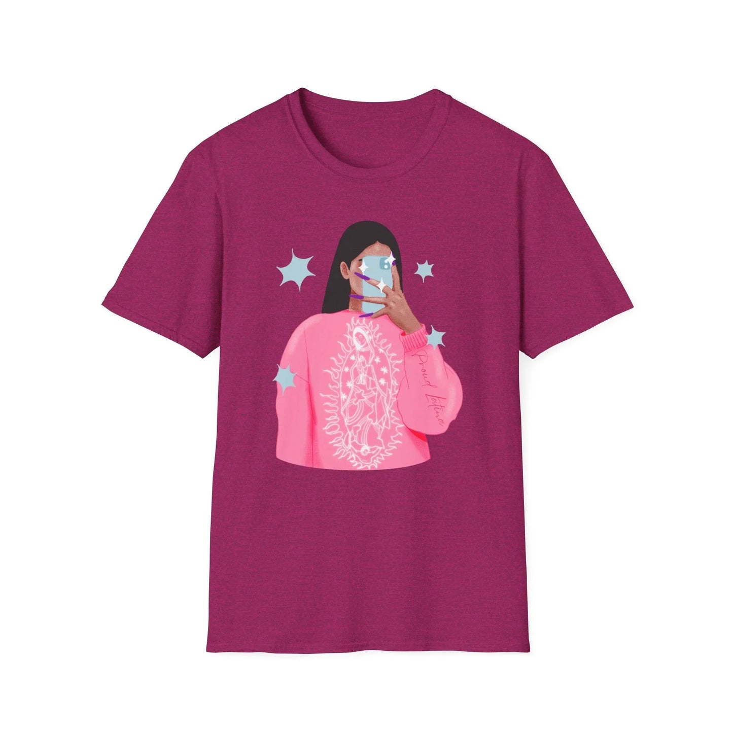 Latino Vibes T-shirt | Unisex - Antique Heliconia / S - T-Shirt