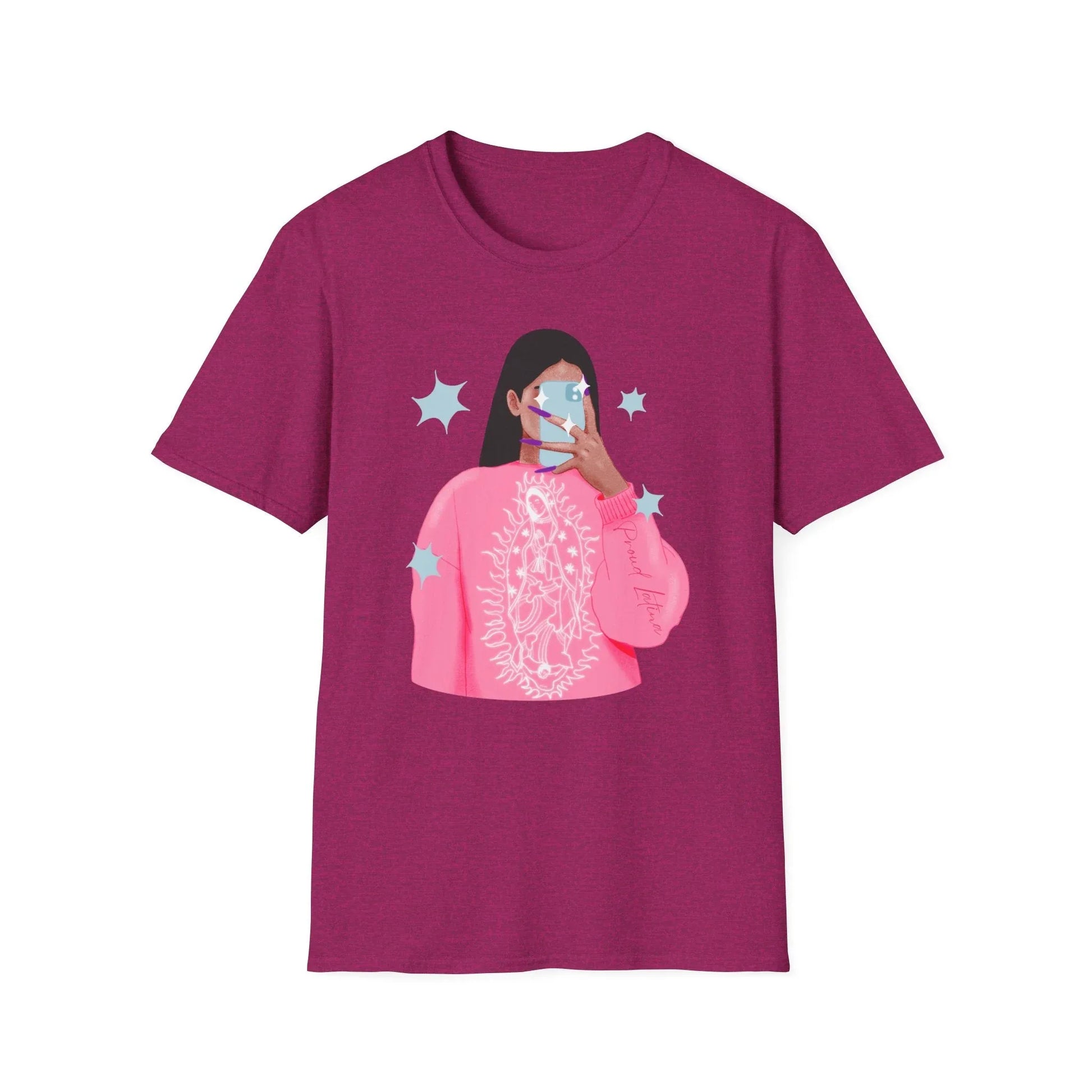Latino Vibes T-shirt | Unisex - Antique Heliconia / S - T-Shirt