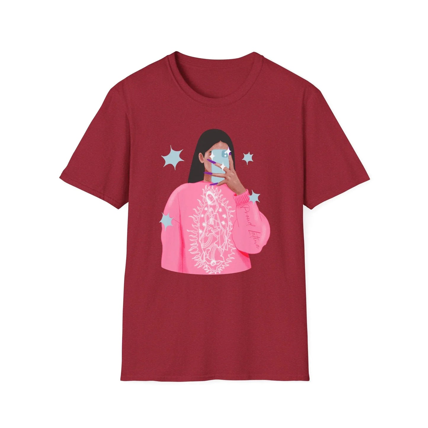 Latino Vibes T-shirt | Unisex - Antique Cherry Red / S - T-Shirt