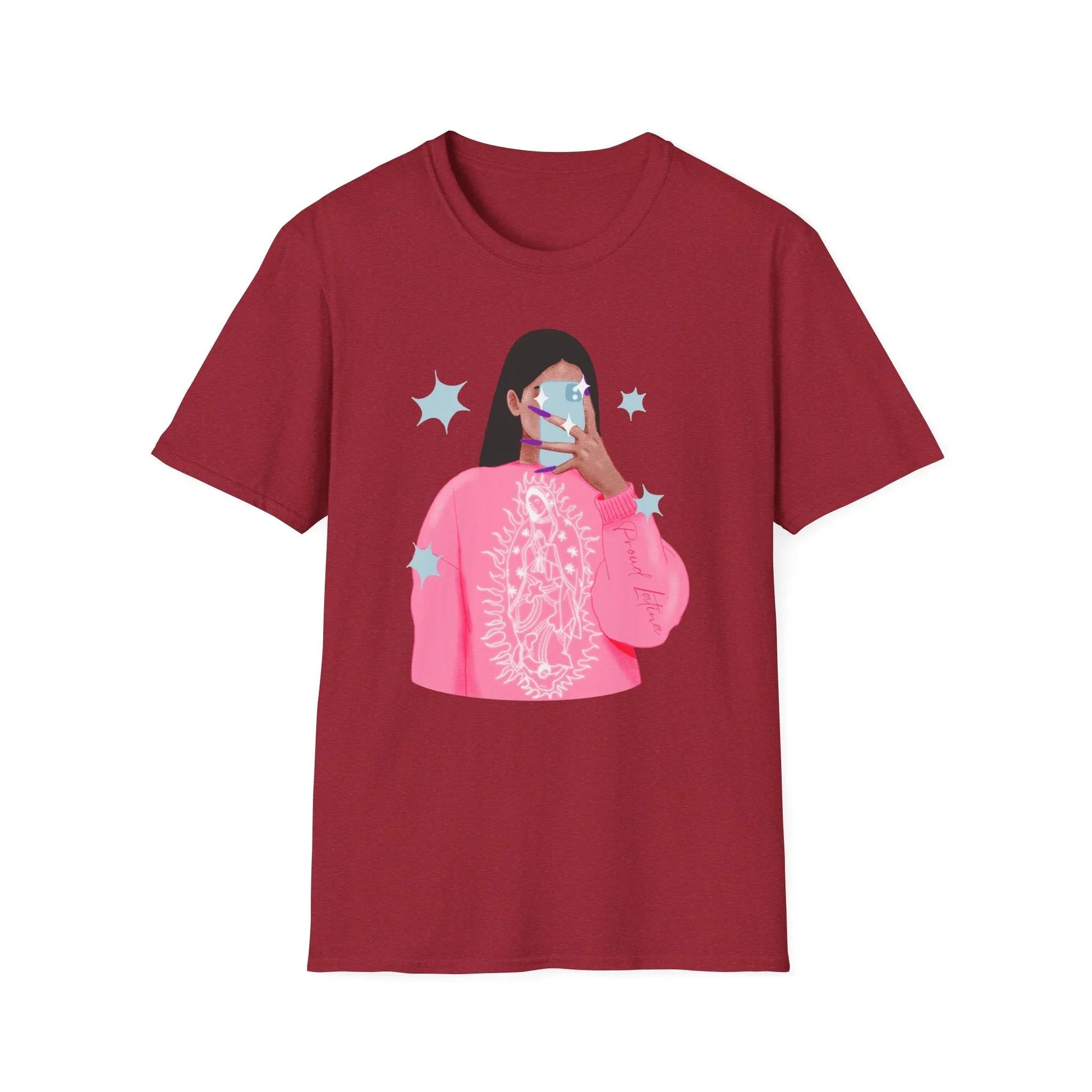 Latino Vibes T-shirt | Unisex - Antique Cherry Red / S - T-Shirt