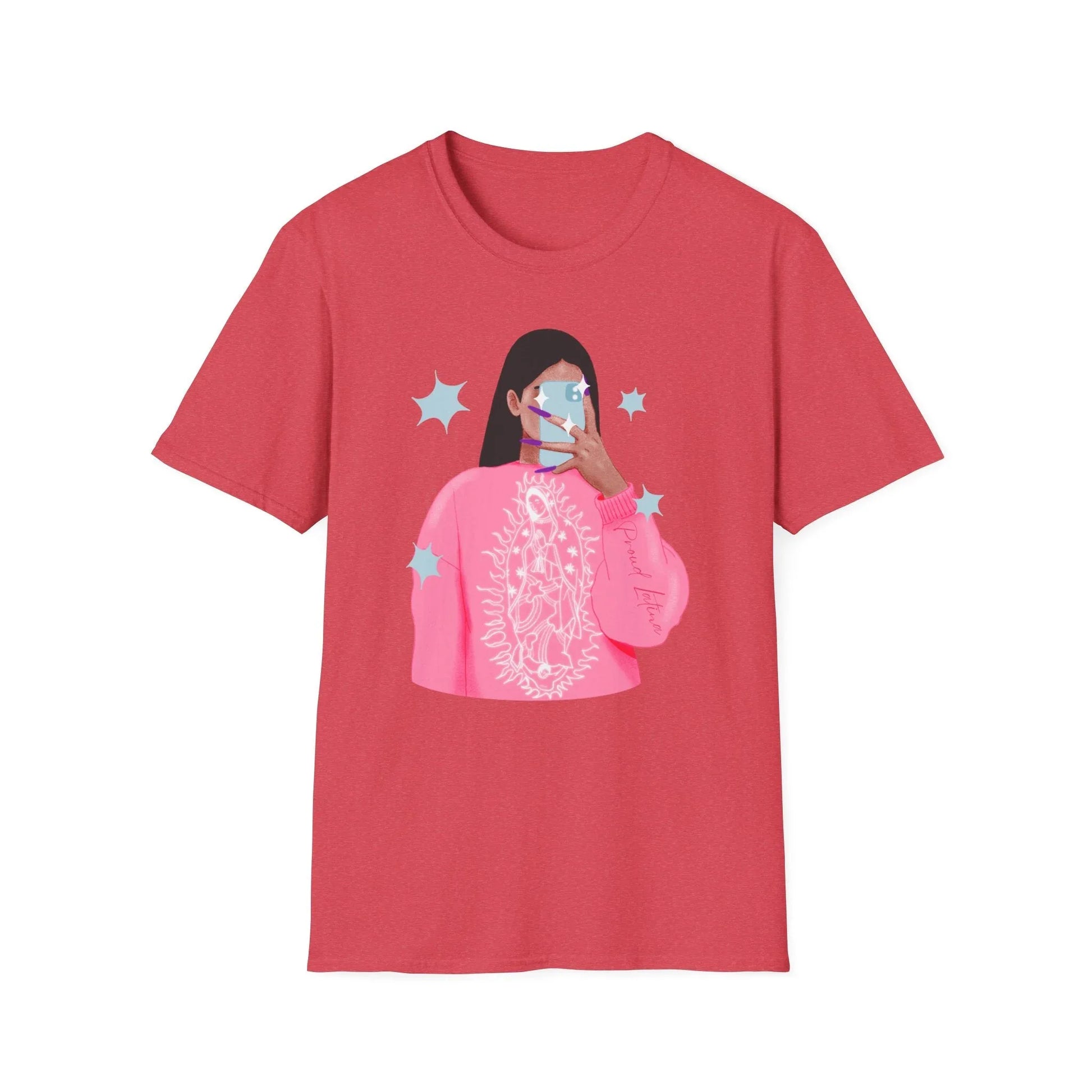 Latino Vibes T-shirt | Unisex - Heather Red / S - T-Shirt