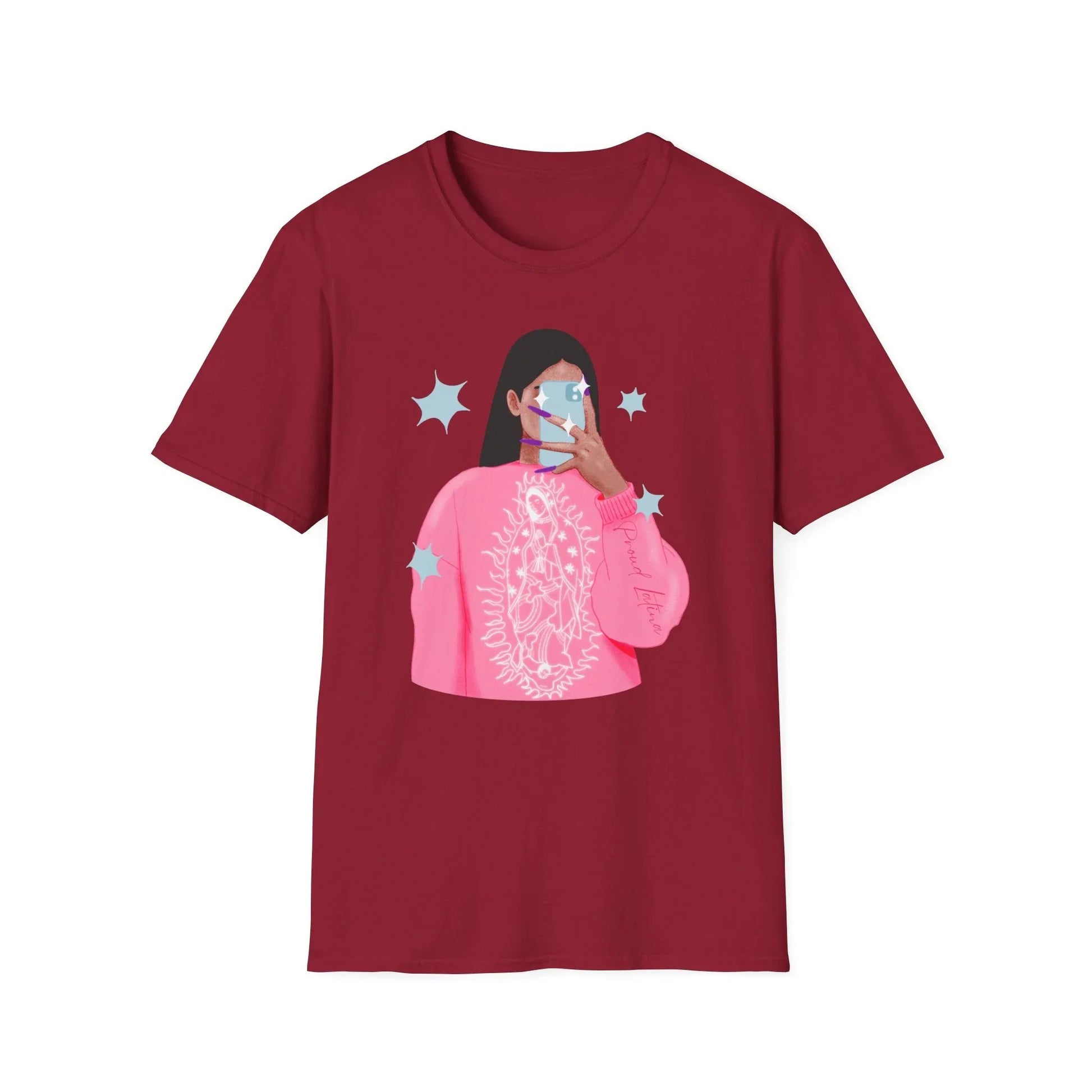 Latino Vibes T-shirt | Unisex - Cardinal Red / M - T-Shirt