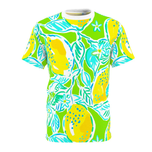 Lemonade Days All-Over-Print T-Shirt - White stitching / 4 oz. / S - All Over Prints