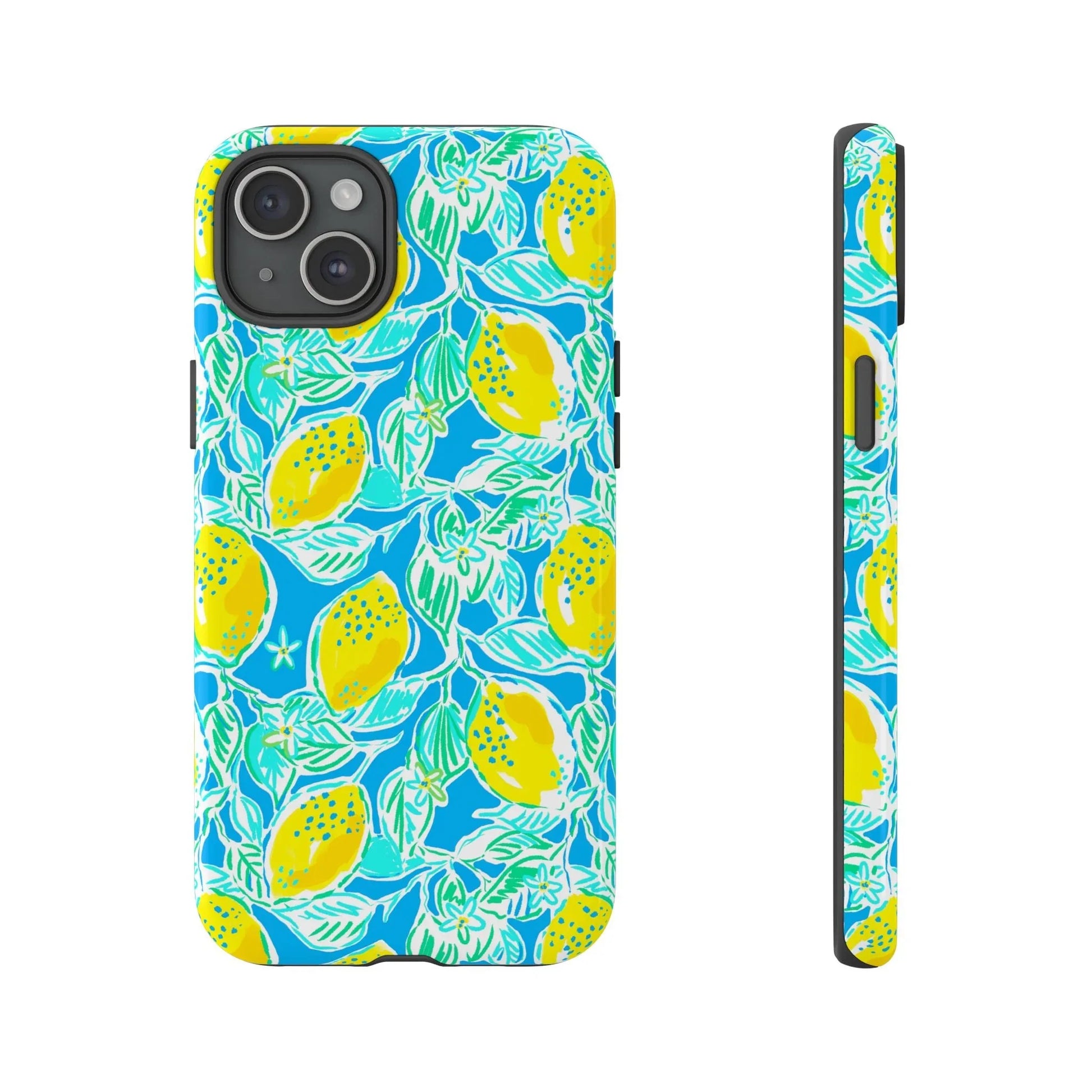 Lemonade Days iPhone Case - 15 Plus / Glossy - Phone