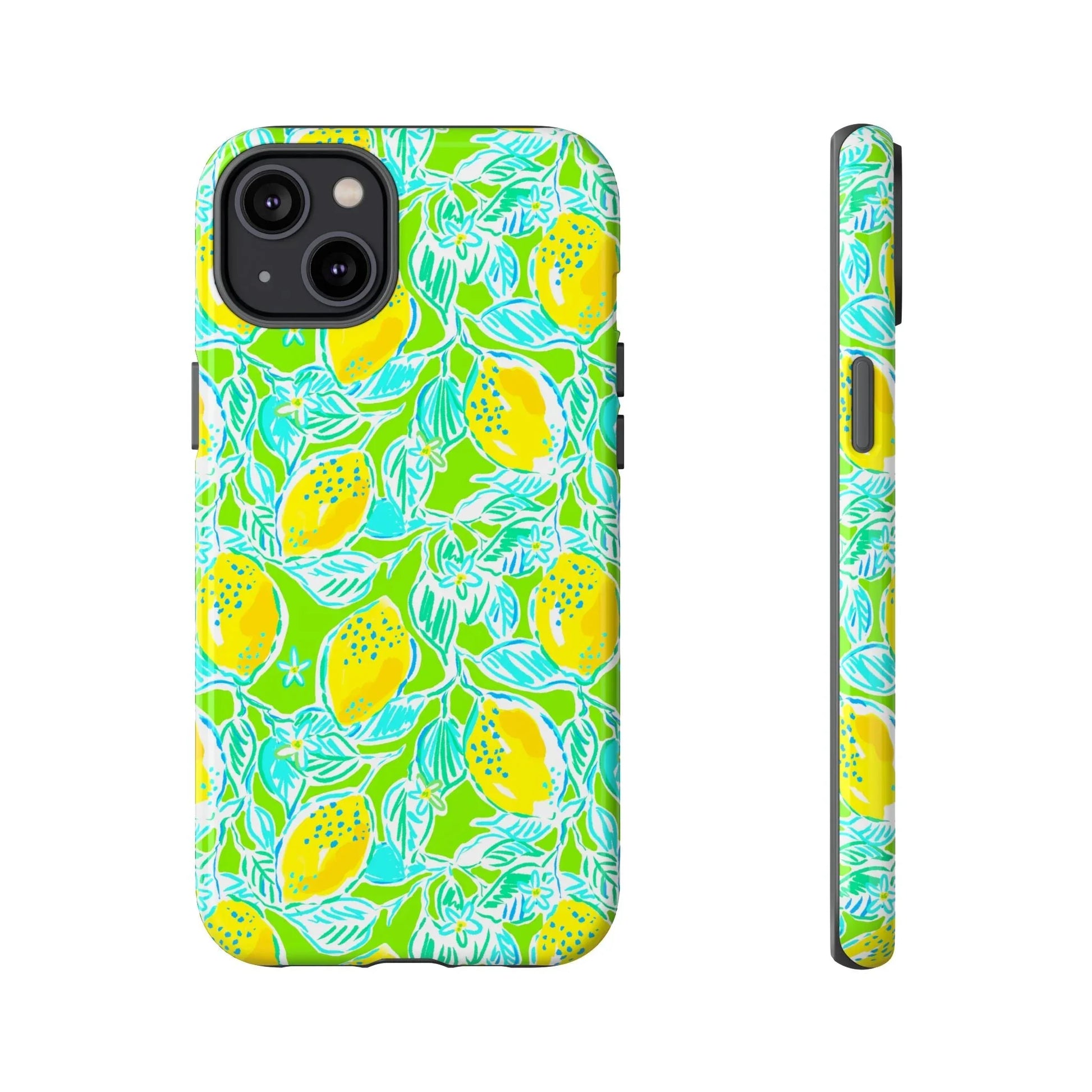 Lemonade Days iPhone Case - 14 Plus / Glossy - Phone