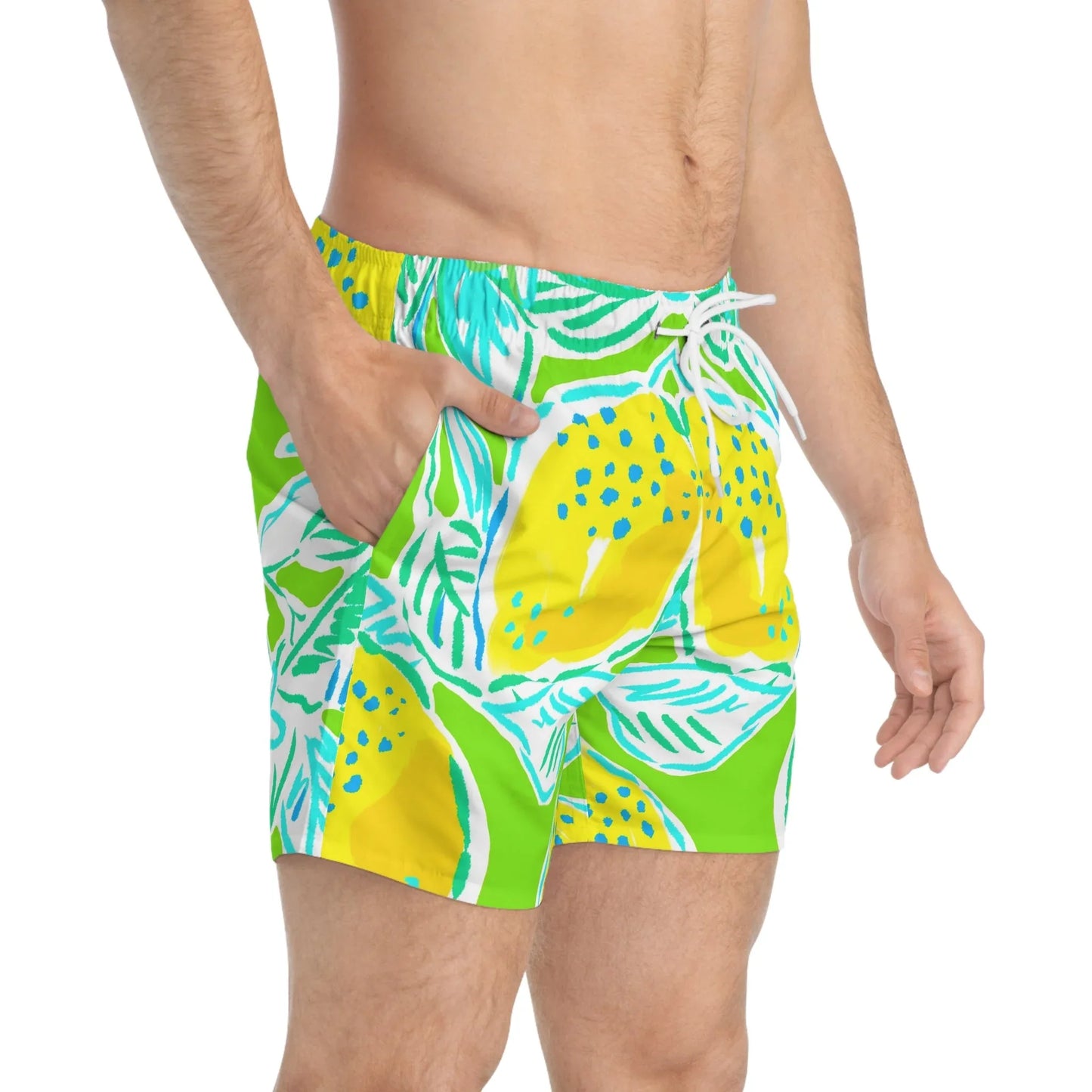 Lemonade Days Swim Trunks - All Over Prints