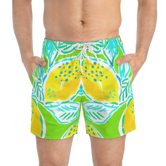 Lemonade Days Swim Trunks - All Over Prints