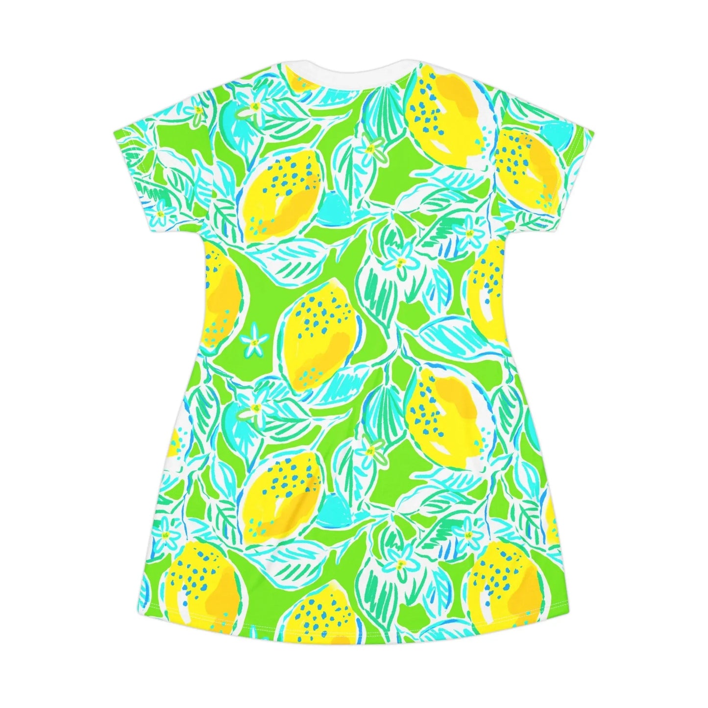 Lemonade Days T-Shirt Dress - All Over Prints