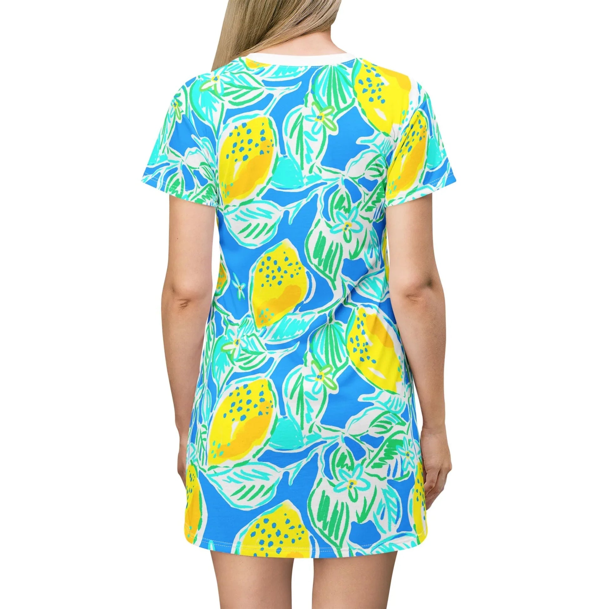 Lemonade Days T-Shirt Dress - All Over Prints