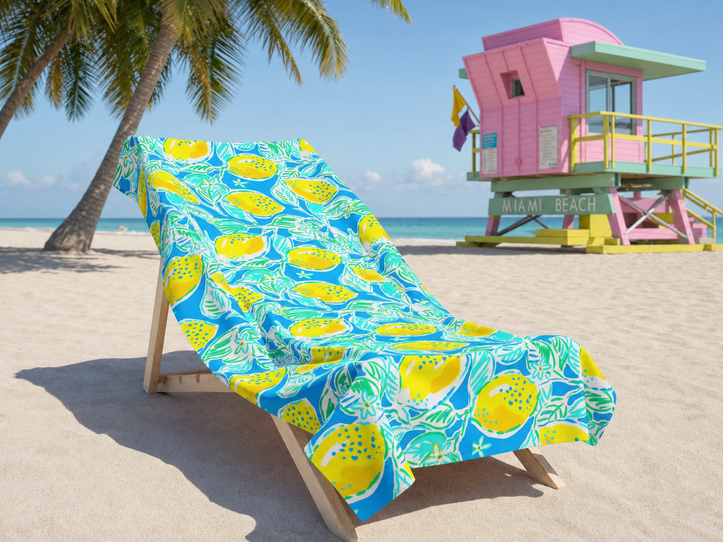 Lemonade Days Towel – RELLE Fashion & Lifestyle – Product Image