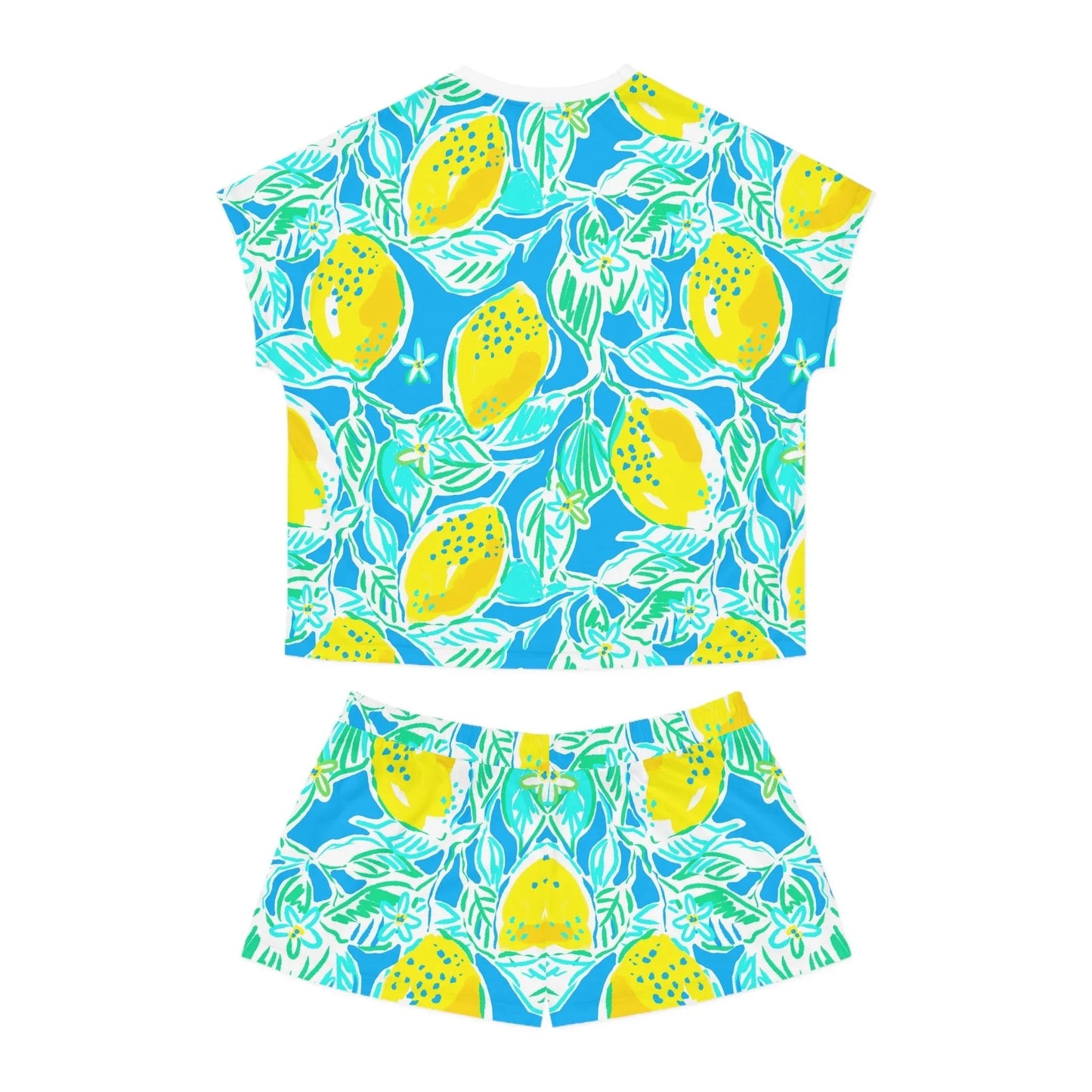 Lemonade Days Women’s Short Pajama Set - All Over Prints